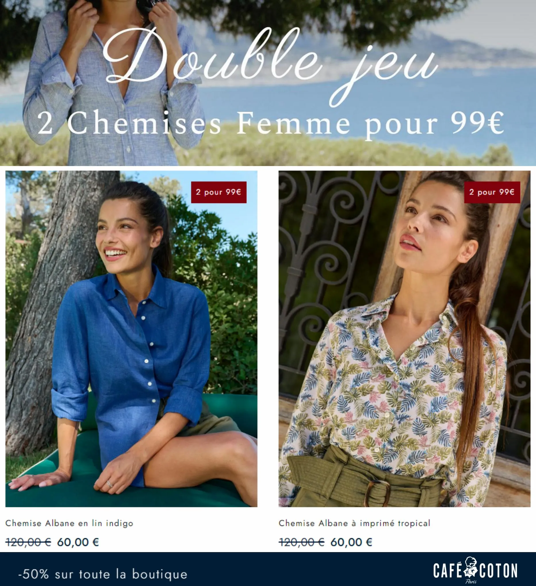 Catalogue 2 Chemises Femme pour 99, page 00002