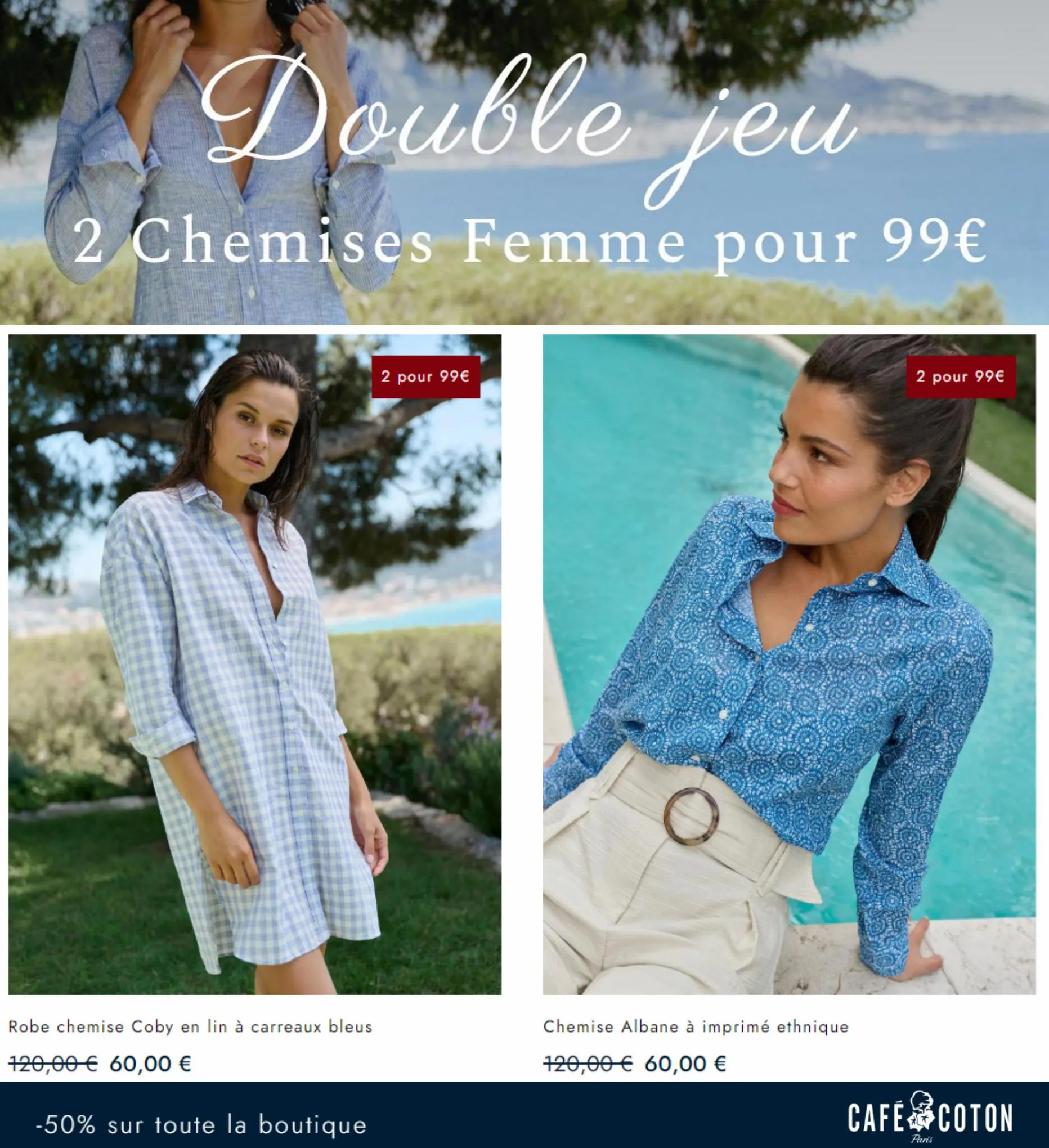 Catalogue 2 Chemises Femme pour 99, page 00003