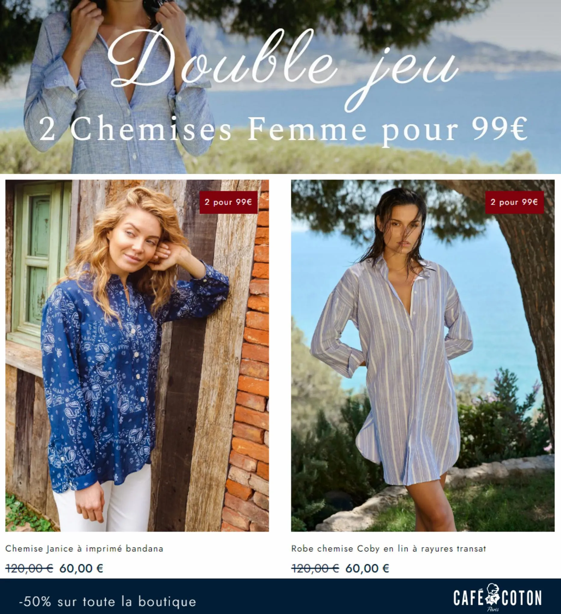 Catalogue 2 Chemises Femme pour 99, page 00005