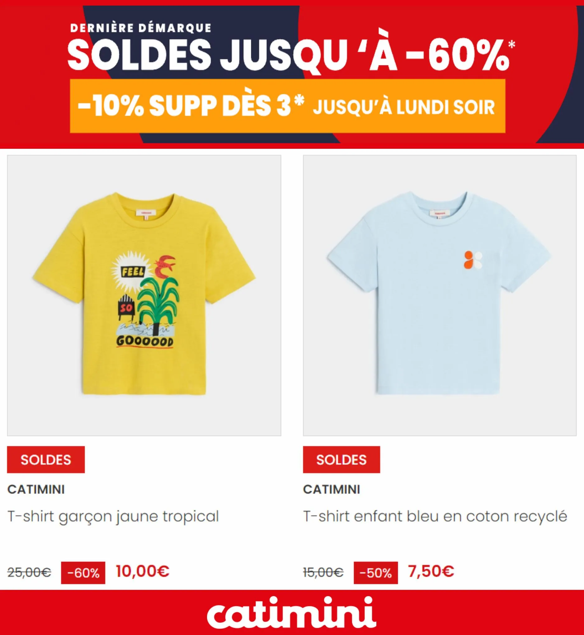 Catalogue Soldes Dernières Démarque Jusqu'à -60%*, page 00003