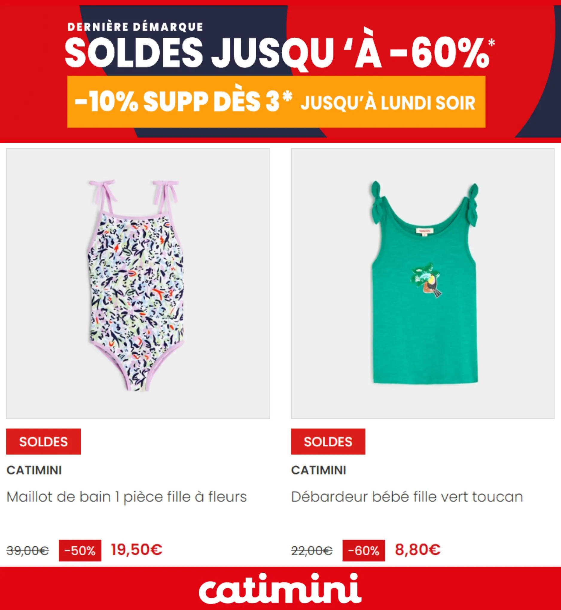 Catalogue Soldes Dernières Démarque Jusqu'à -60%*, page 00006