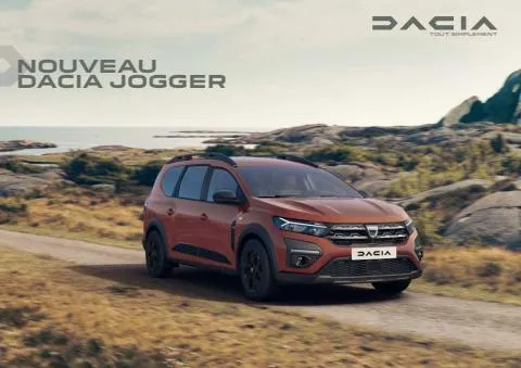 NOUVEAU DACIA JOGGER