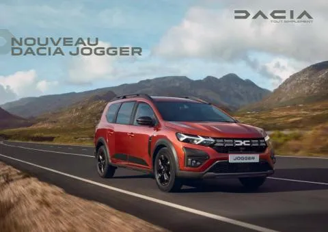 NOUVEAU DACIA JOGGER