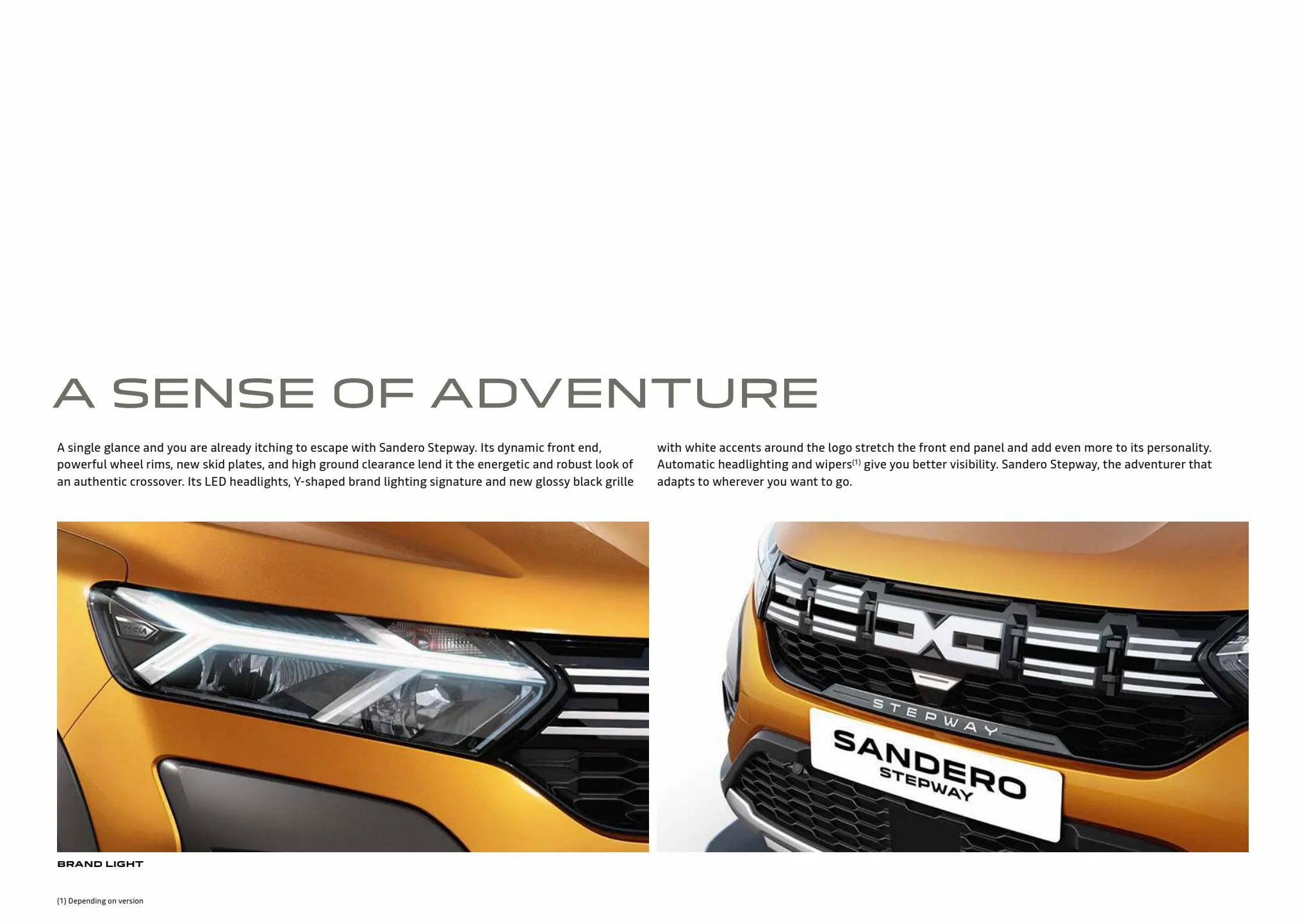 Catalogue SANDERO STEPWAY 2023, page 00005