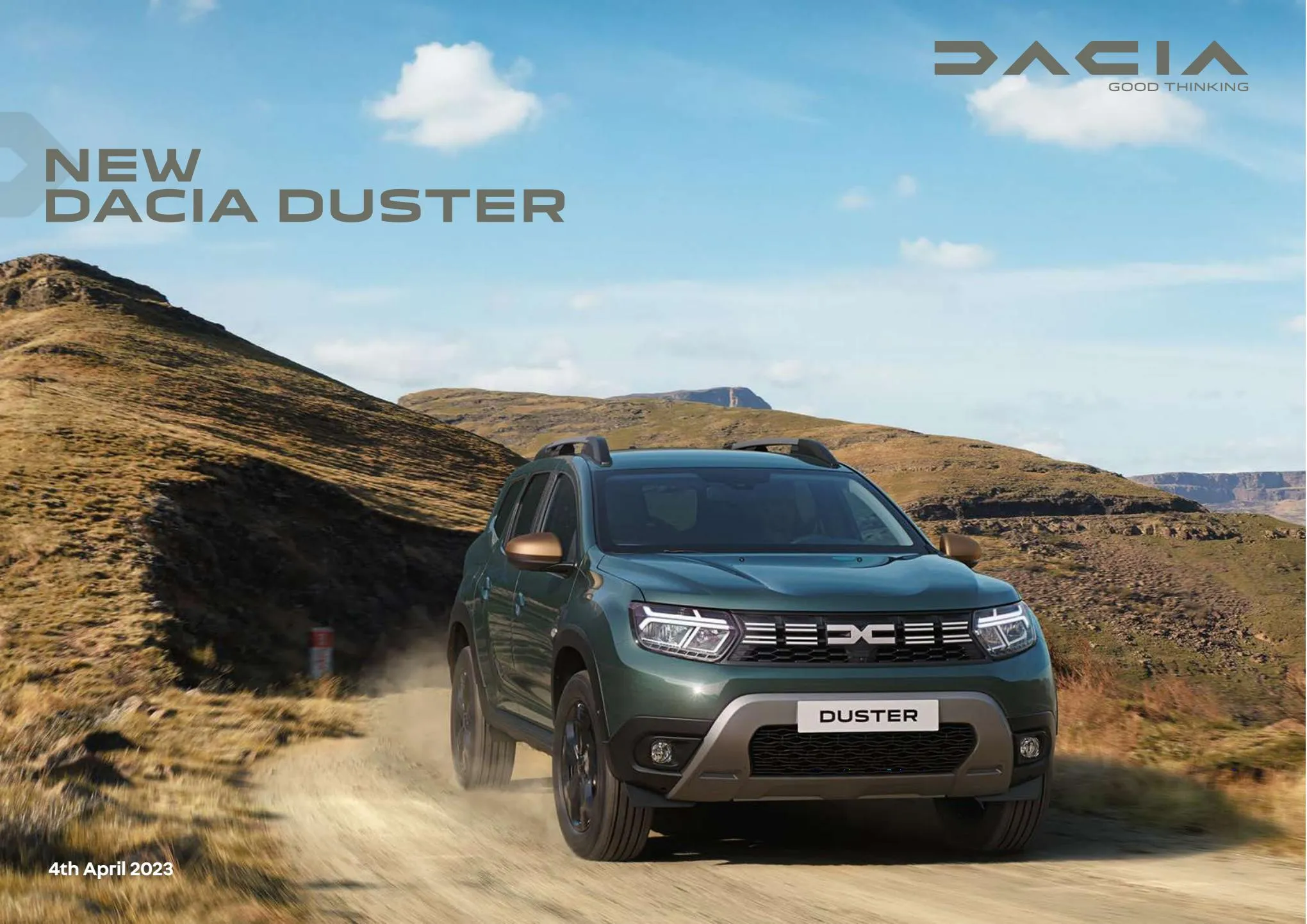 Catalogue NEW DACIA DUSTER 2023, page 00001