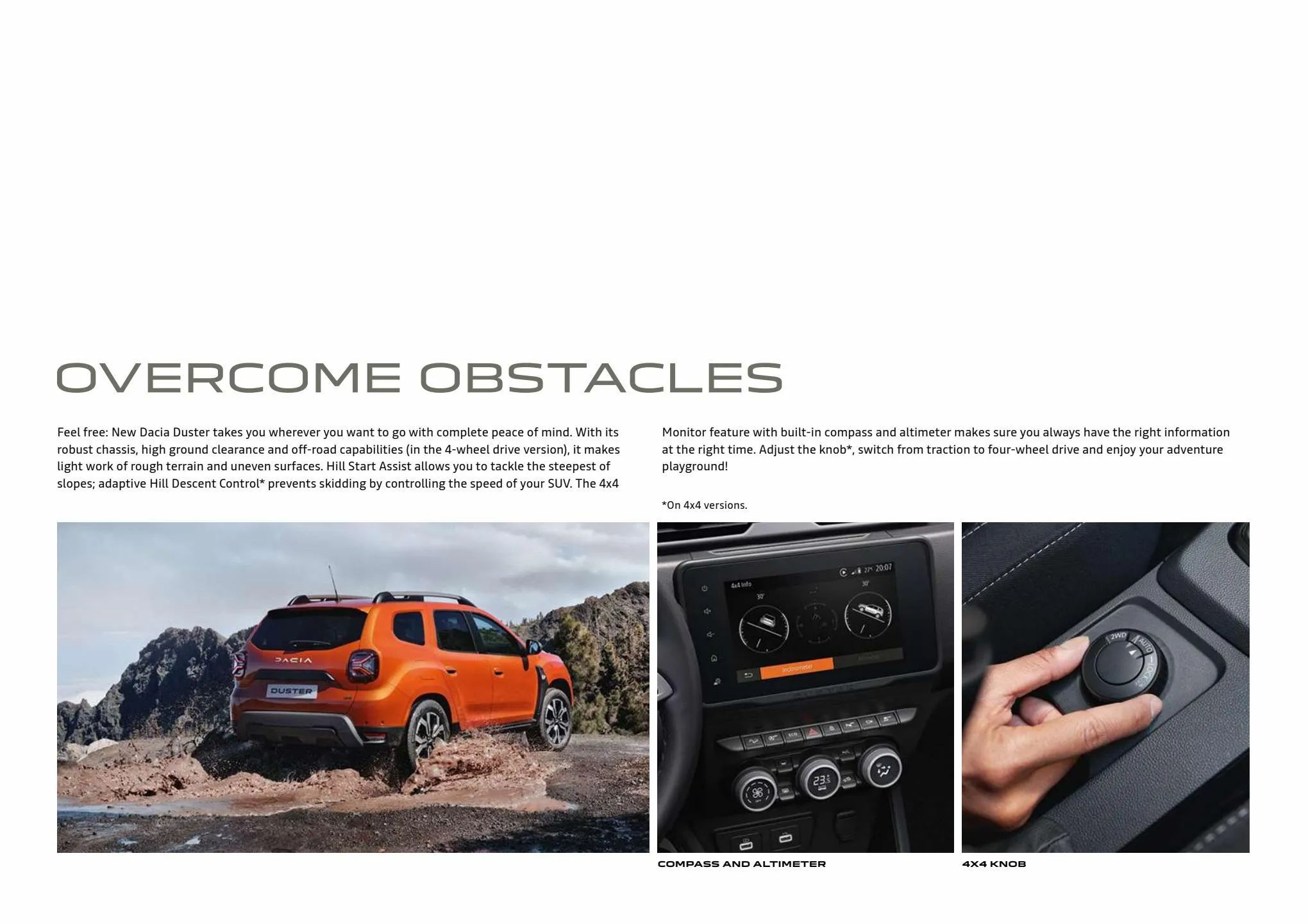 Catalogue NEW DACIA DUSTER 2023, page 00006