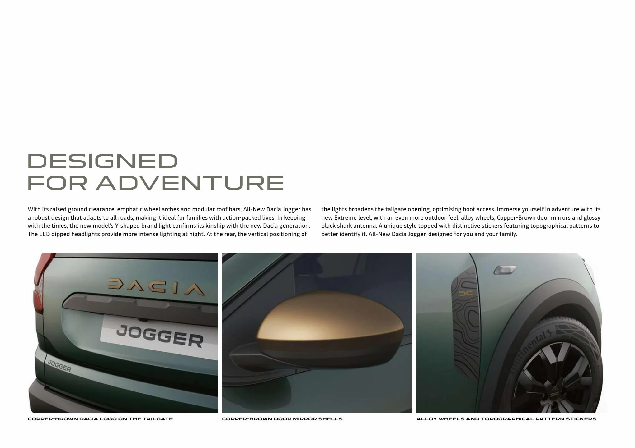 Catalogue ALL-NEW DACIA JOGGER, page 00005