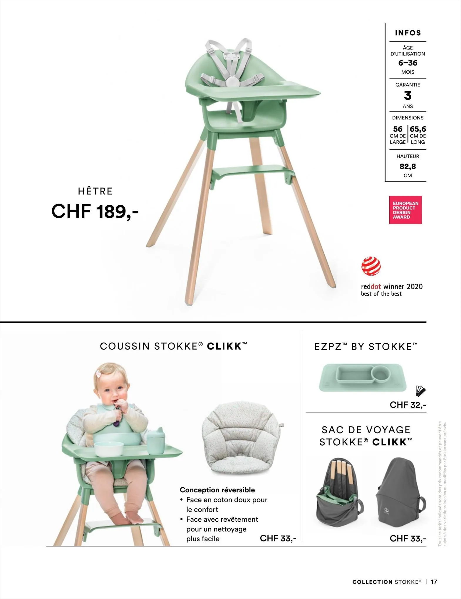 Catalogue Stokke Consumer Guide - French (CH), page 00017