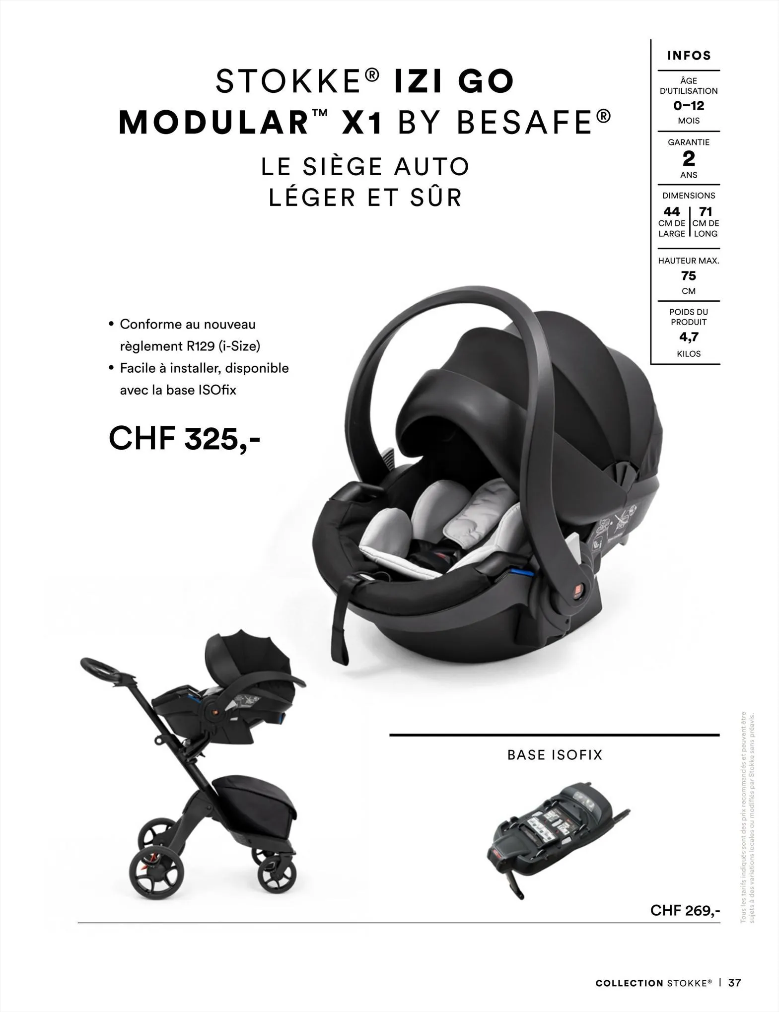 Catalogue Stokke Consumer Guide - French (CH), page 00037