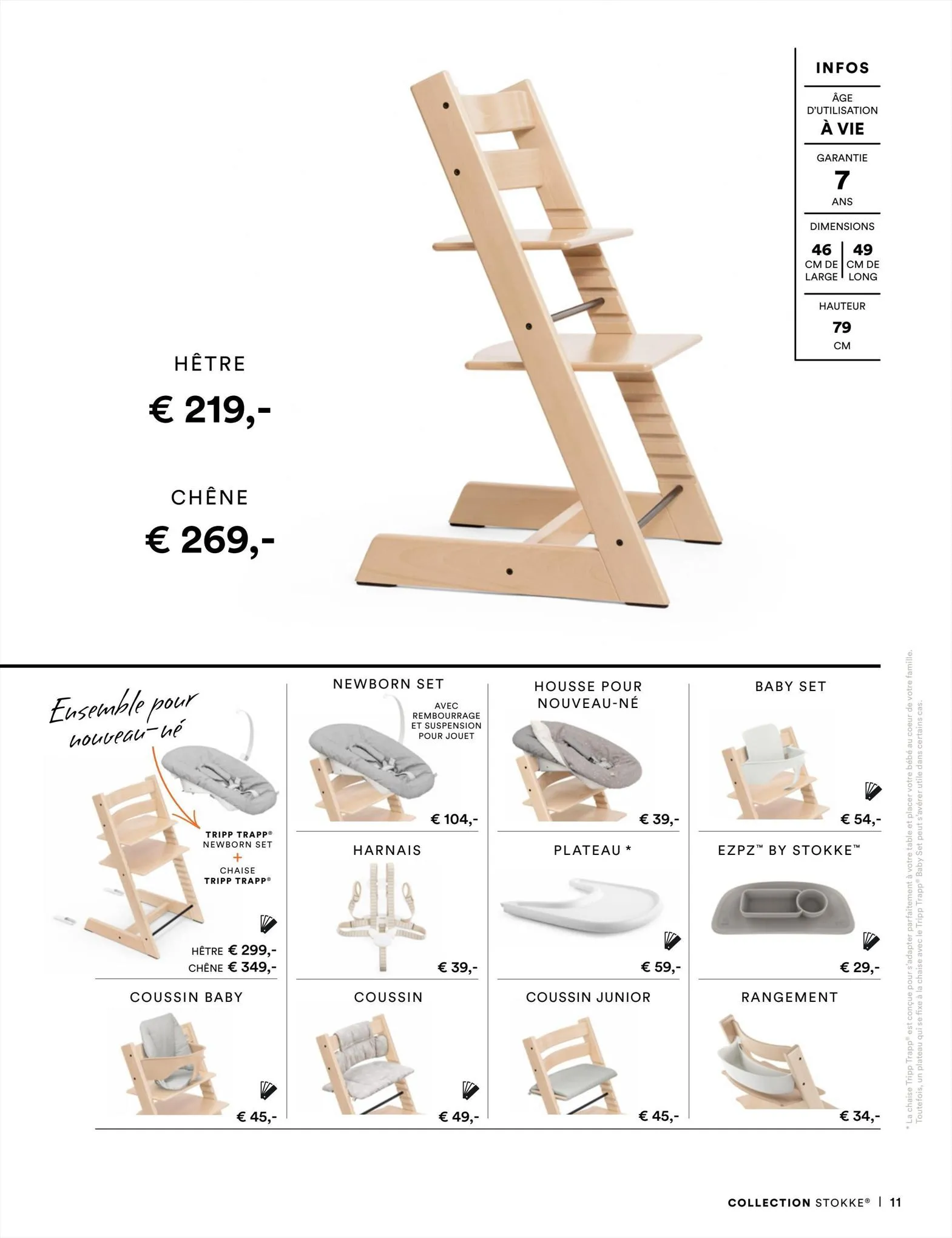 Catalogue Stokke Consumer Guide - French, page 00011
