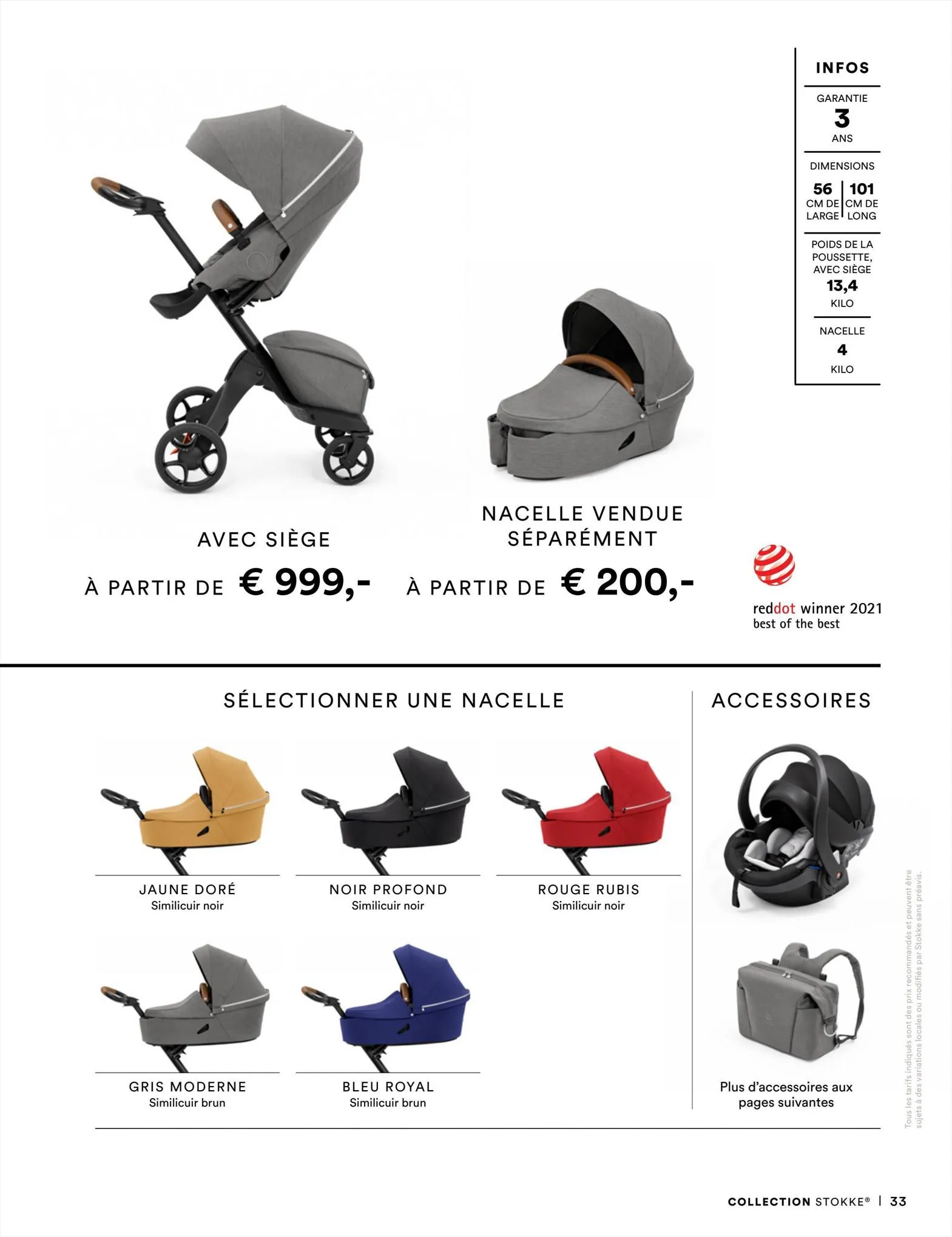 Catalogue Stokke Consumer Guide - French, page 00033