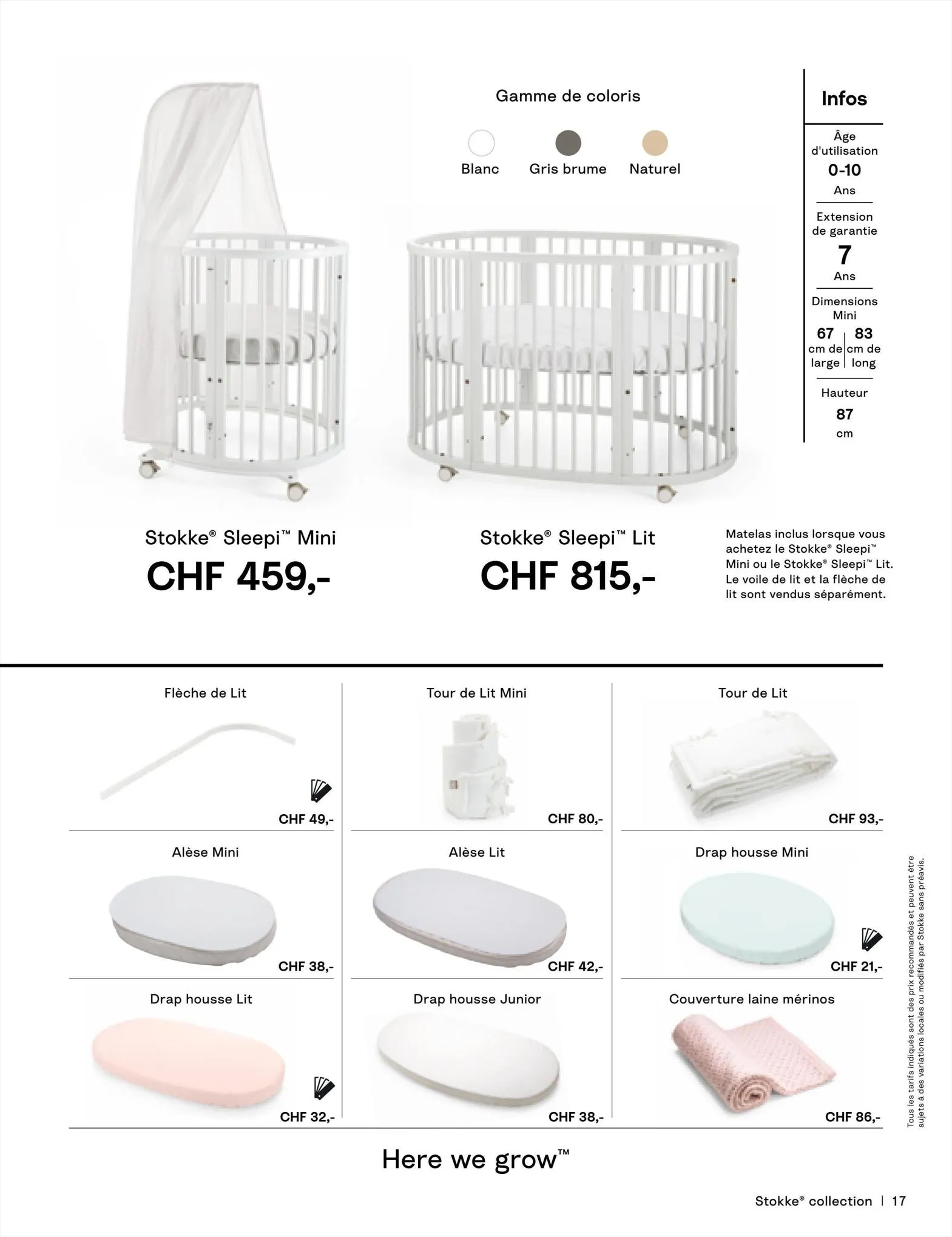 Catalogue Stokke Consumer Guide - French (CH), page 00017