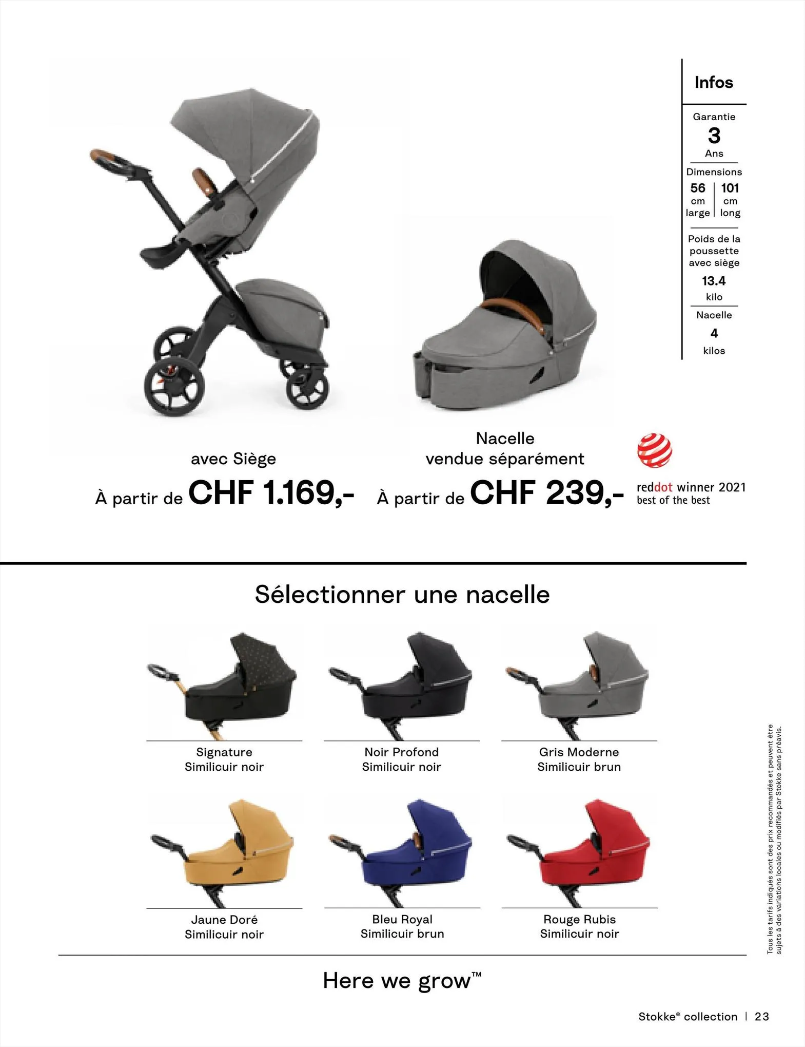 Catalogue Stokke Consumer Guide - French (CH), page 00023