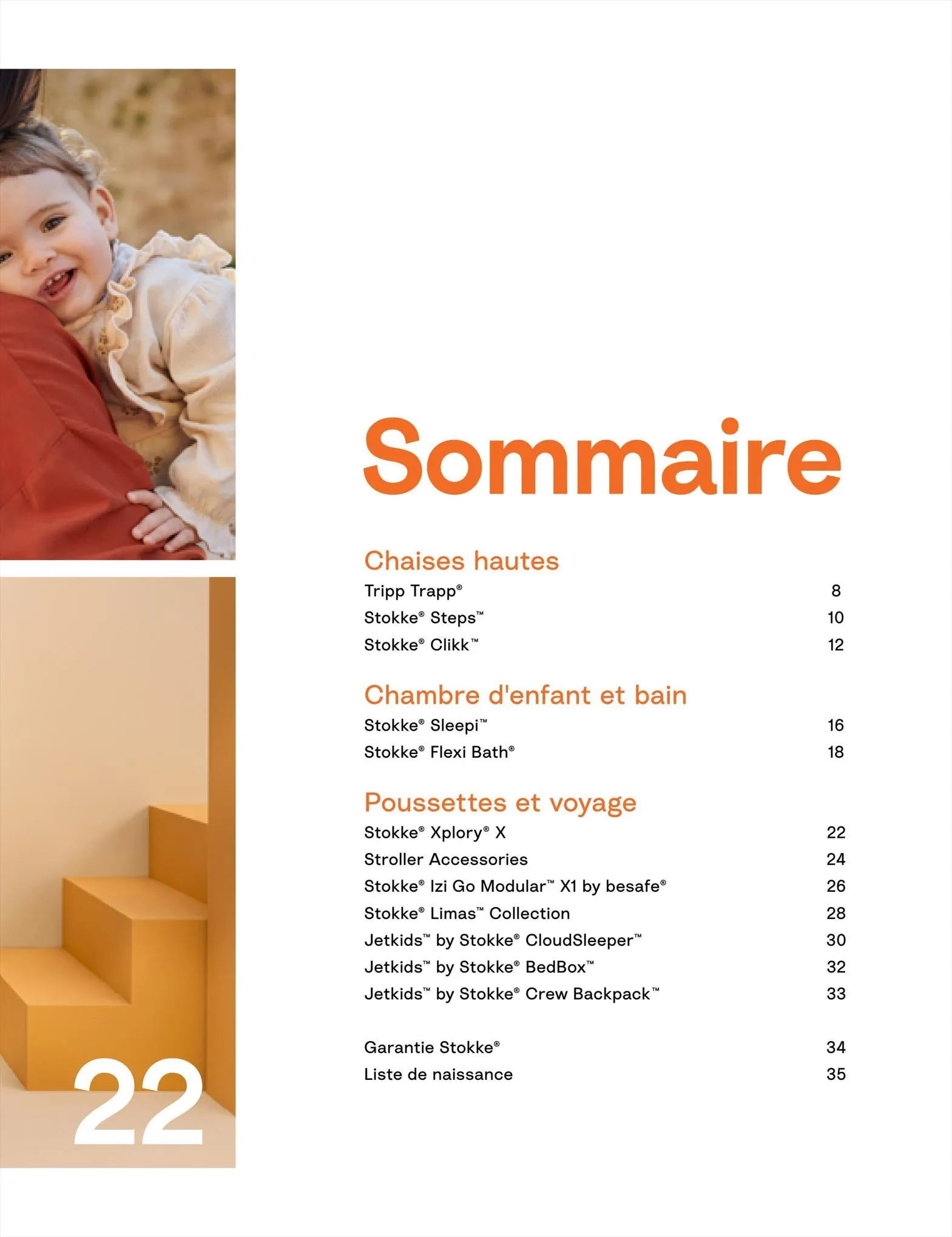 Catalogue Stokke Consumer Guide - French, page 00005