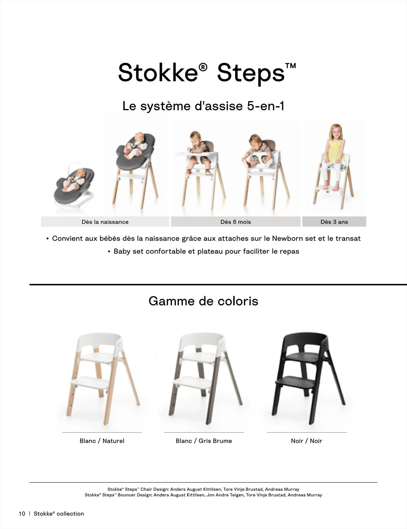 Catalogue Stokke Consumer Guide - French, page 00010