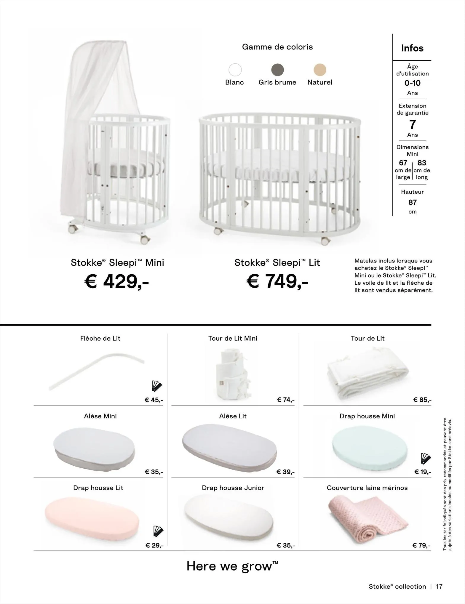Catalogue Stokke Consumer Guide - French, page 00017