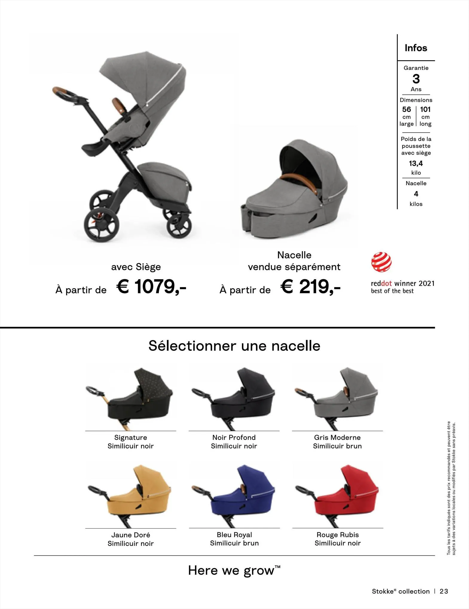 Catalogue Stokke Consumer Guide - French, page 00023