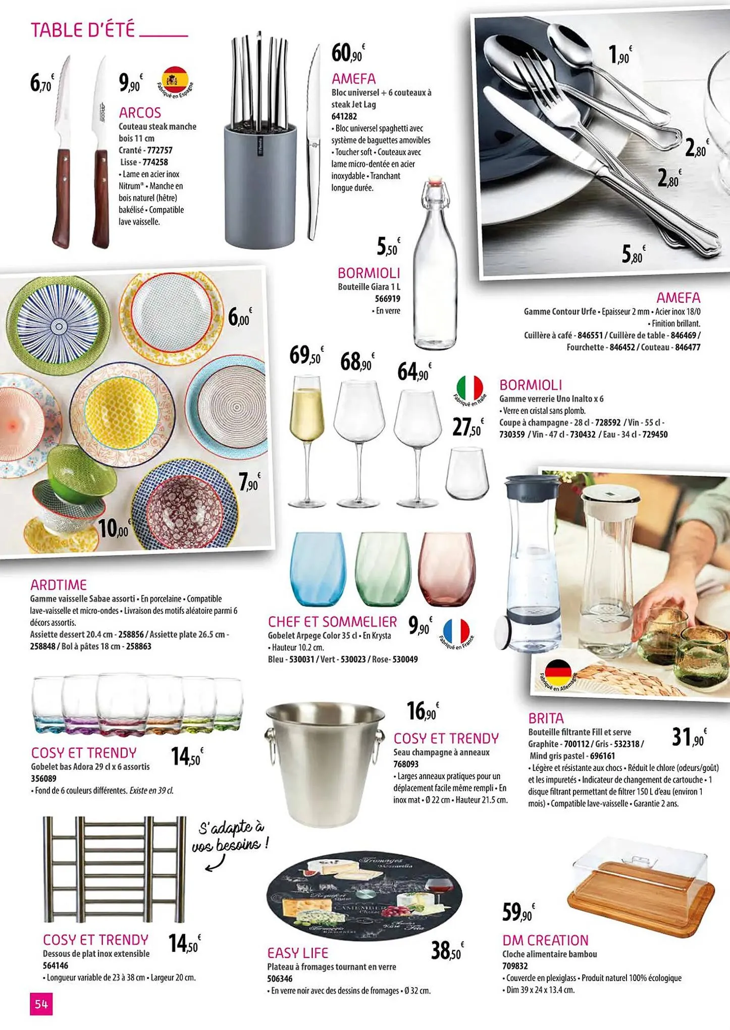 Catalogue Catalogue Eureka Ma Maison, page 00054