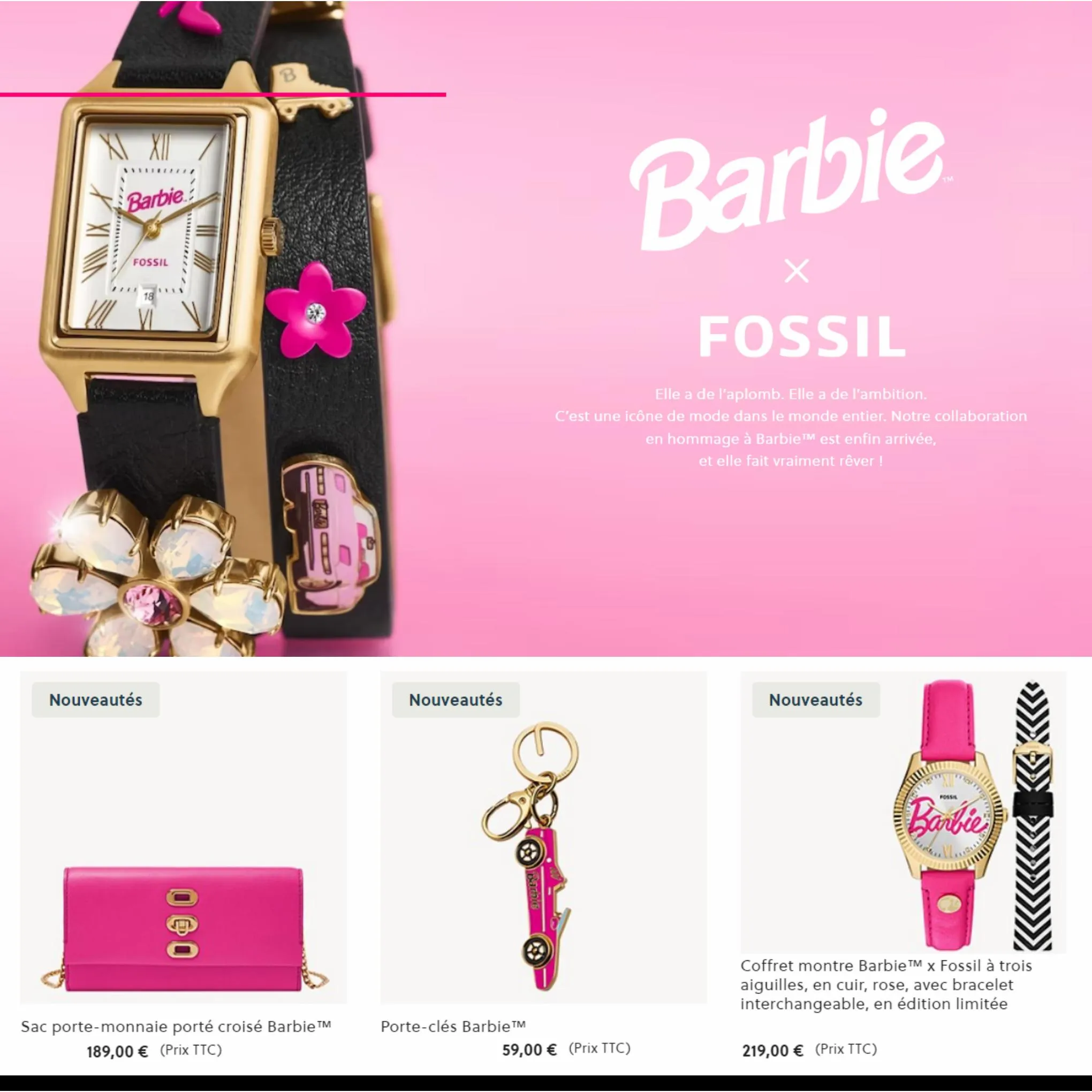 Catalogue Barbie x Fossil, page 00001