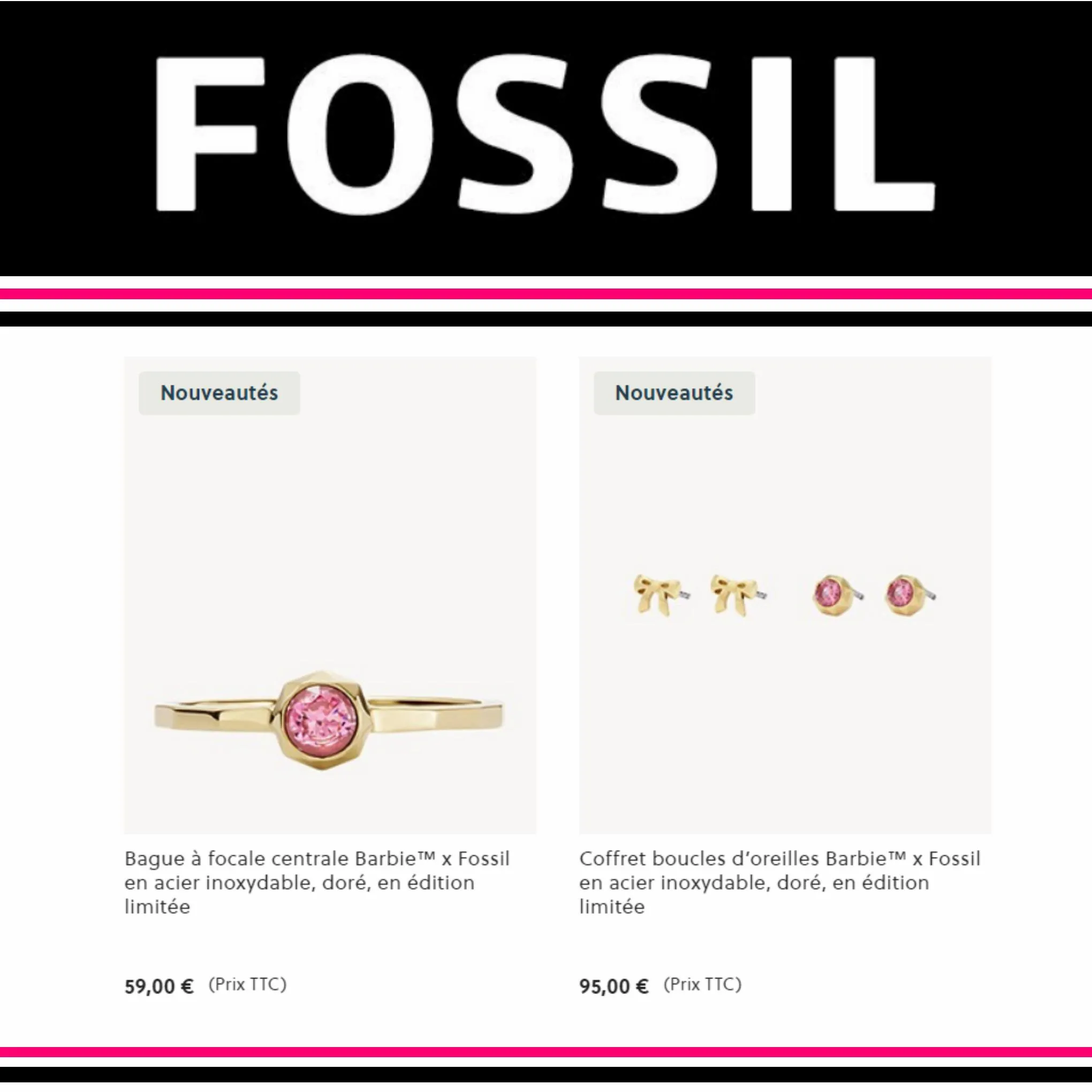 Catalogue Barbie x Fossil, page 00004
