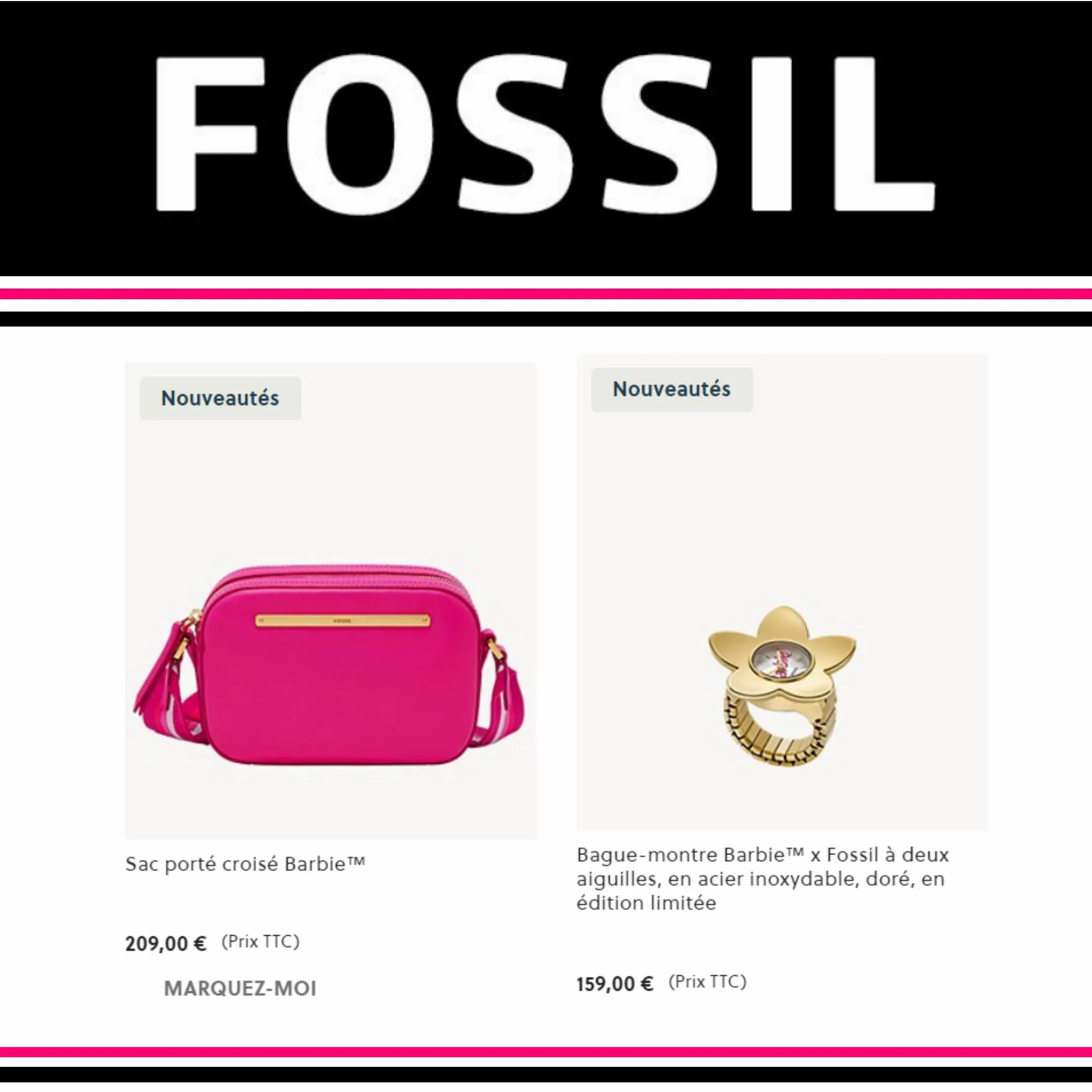 Catalogue Barbie x Fossil, page 00005