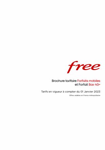 Catalogue Free | free Tariffs 2023 | 23/01/2023 - 31/12/2023