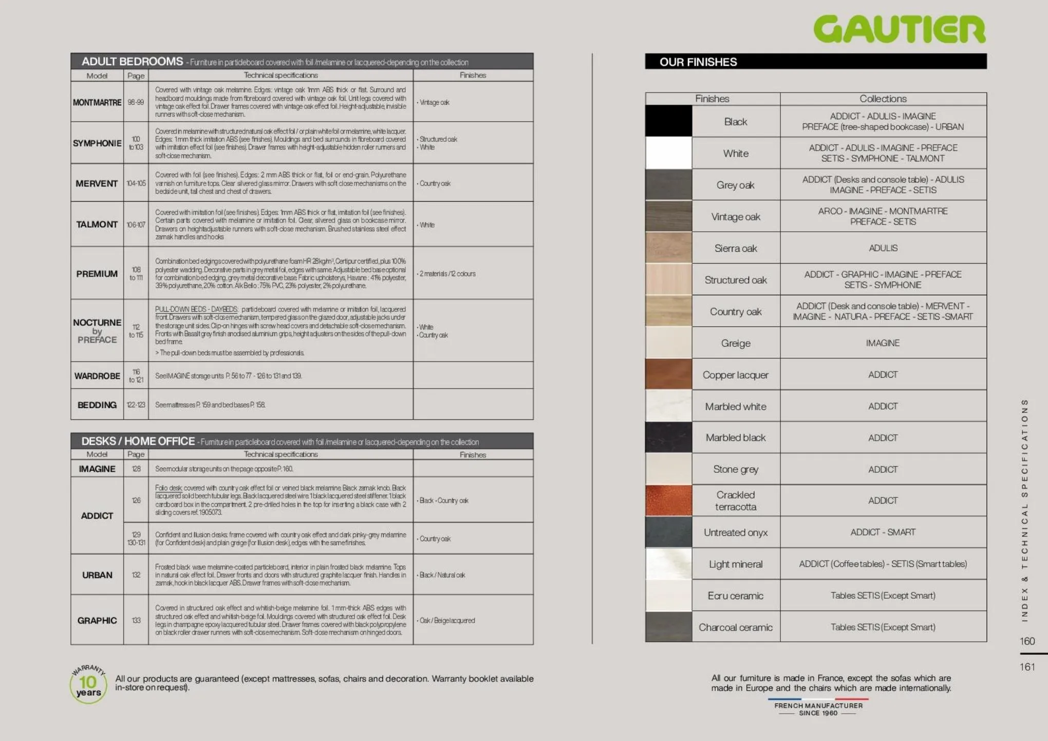 Catalogue Catalogue GAUTIER 2021/2022, page 00161