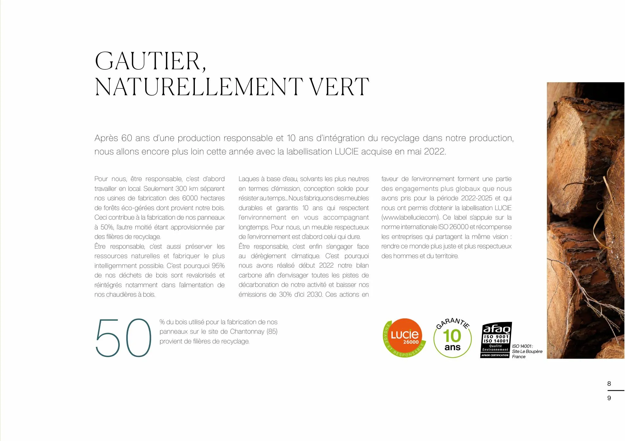 Catalogue Catalogue Adulte GAUTIER 2022-23, page 00009
