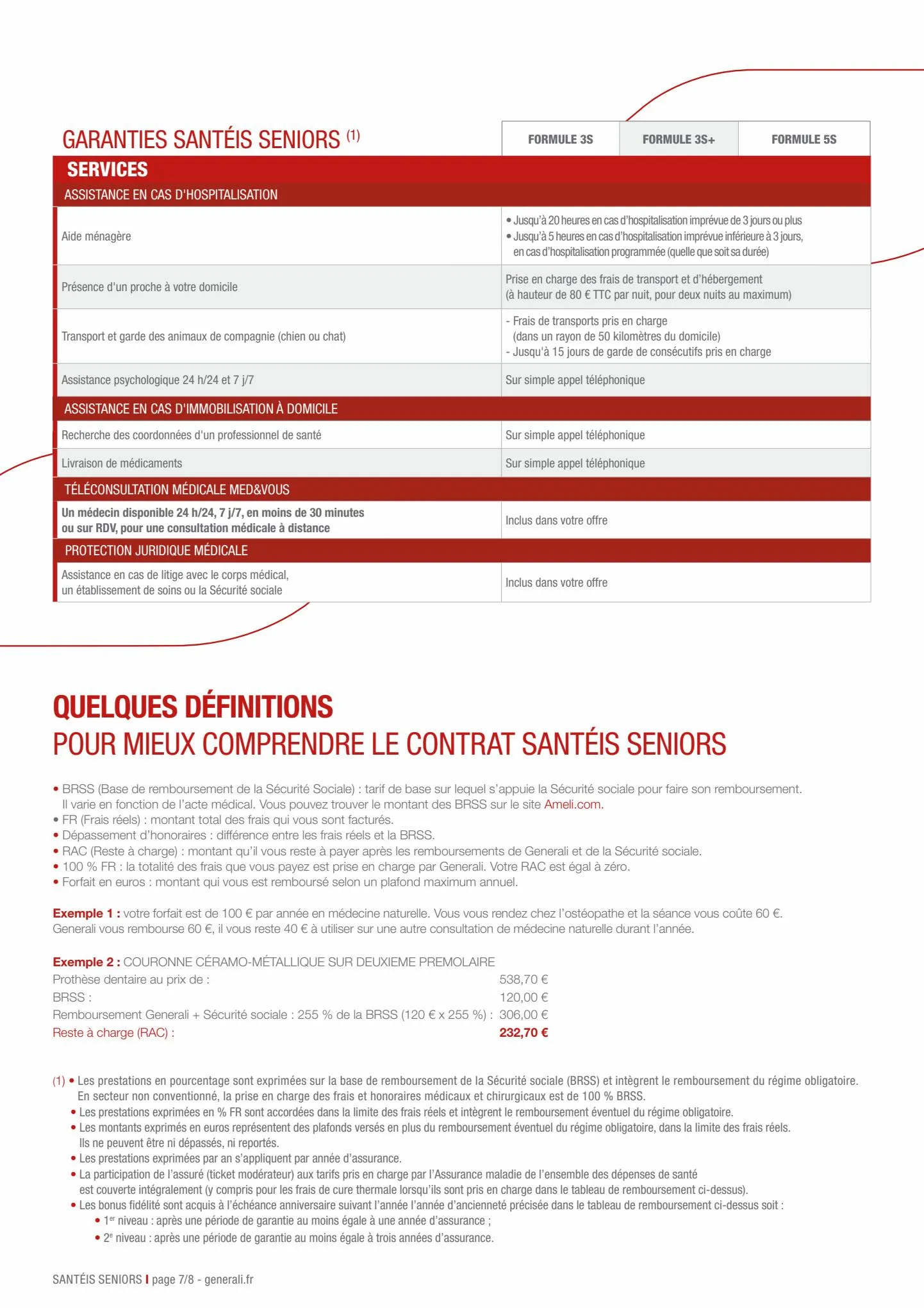 Catalogue LA COMPLÉMENTAIRE SANTÉ QUI FAIT LA DIFFÉRENCE, page 00007