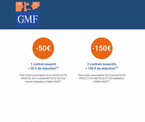 Promos de Banques et Assurances | Offres sur GMF | 21/09/2022 - 05/10/2022