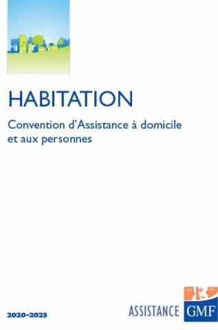 Catalogue GMF à Marseille | Convention d’Assistance à domicile et aux personnes | 23/05/2023 - 31/12/2023
