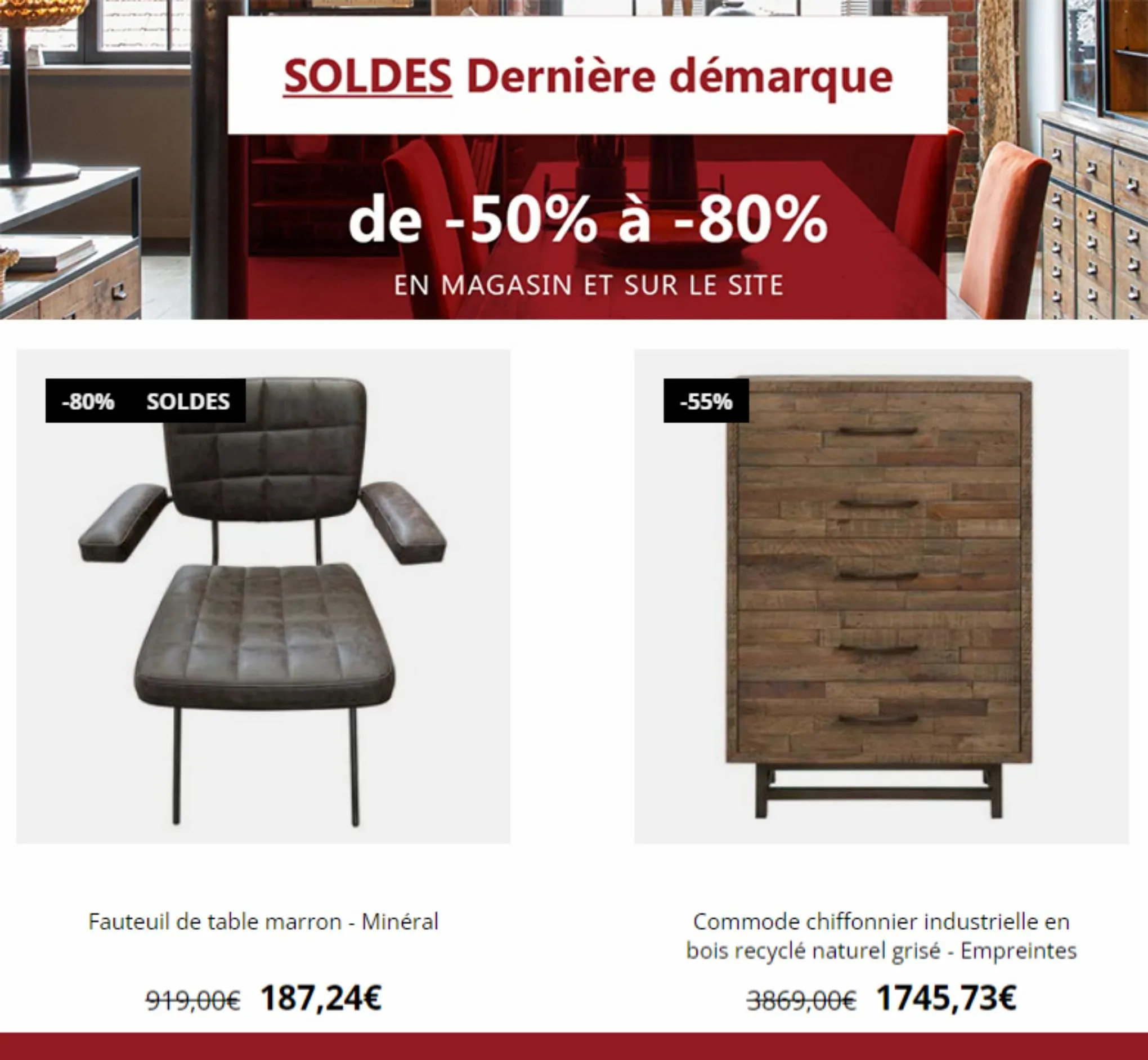 Catalogue SOLDES  Nouvelle démarque -50%/-80%, page 00005