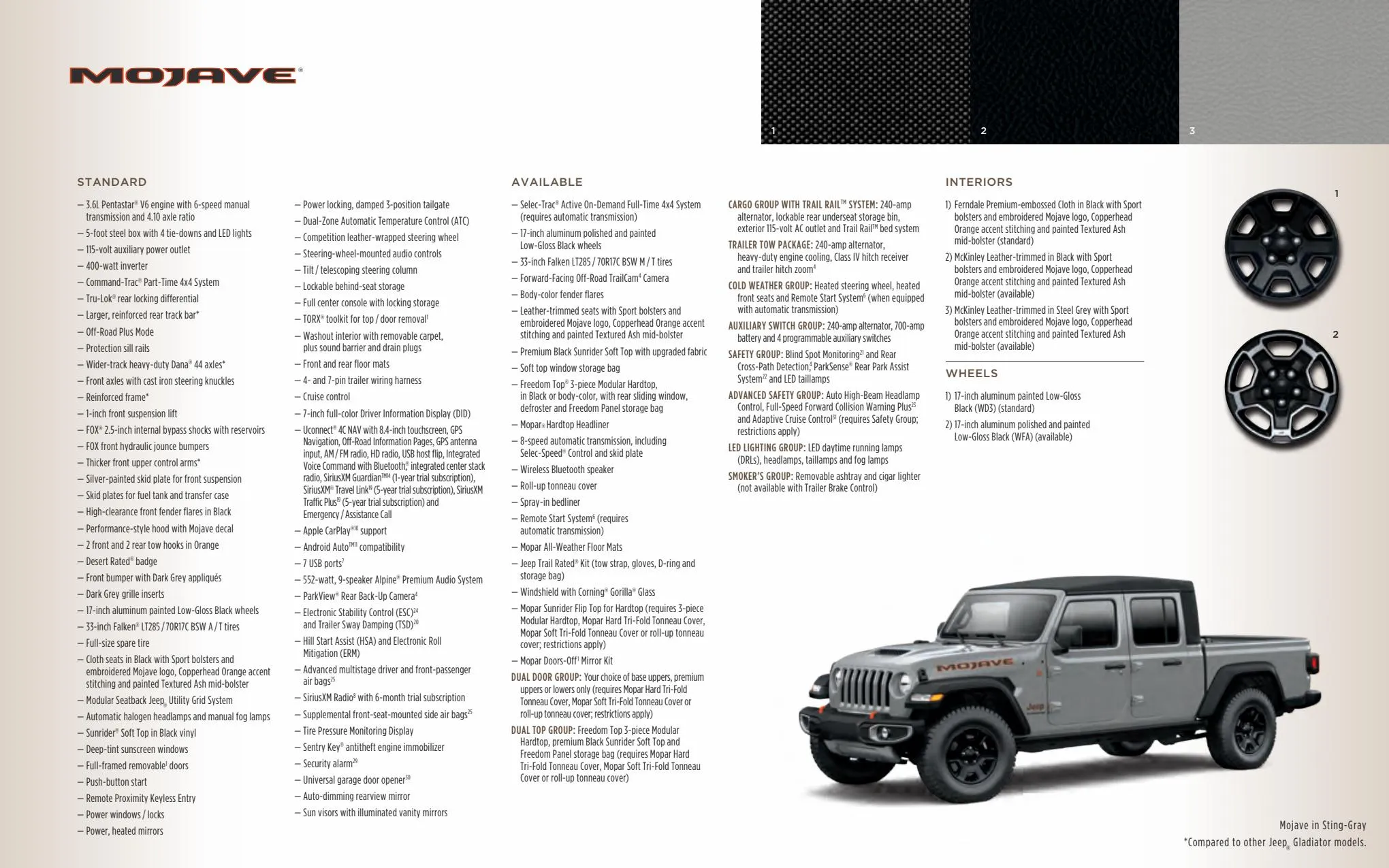 Catalogue Jeep Gladiator 2022, page 00032