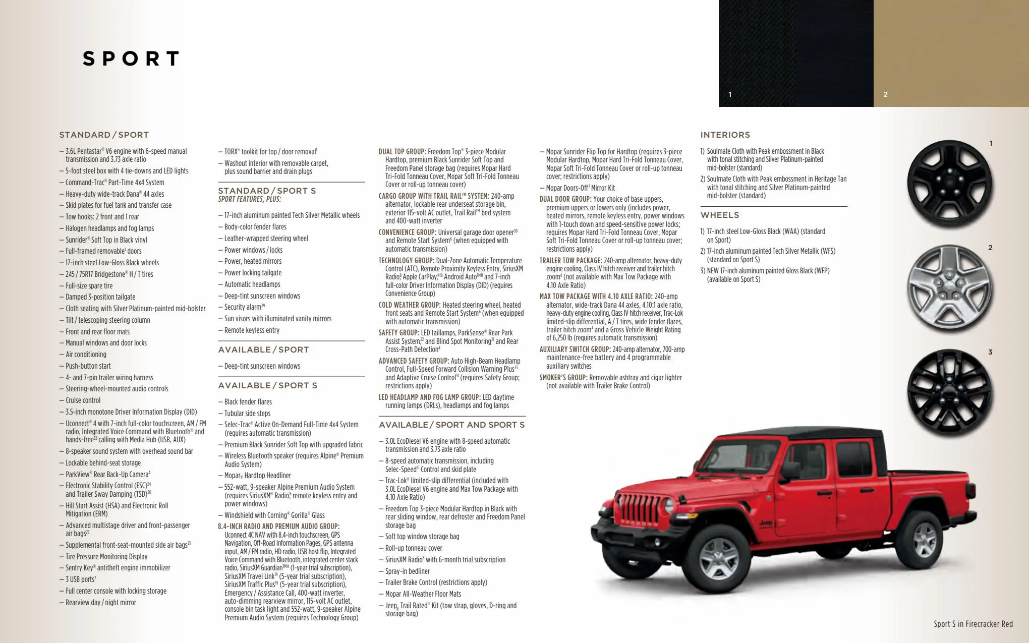 Catalogue Jeep Gladiator 2022, page 00040