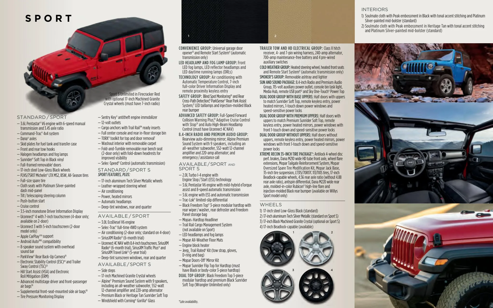 Catalogue Jeep Wrangler 2022, page 00037