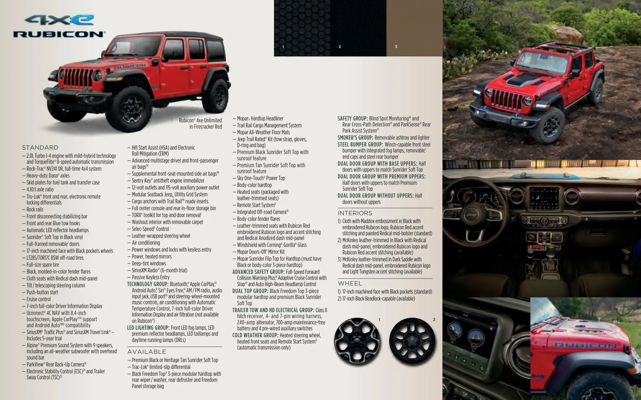 Catalogue Jeep Wrangler 2022, page 00038