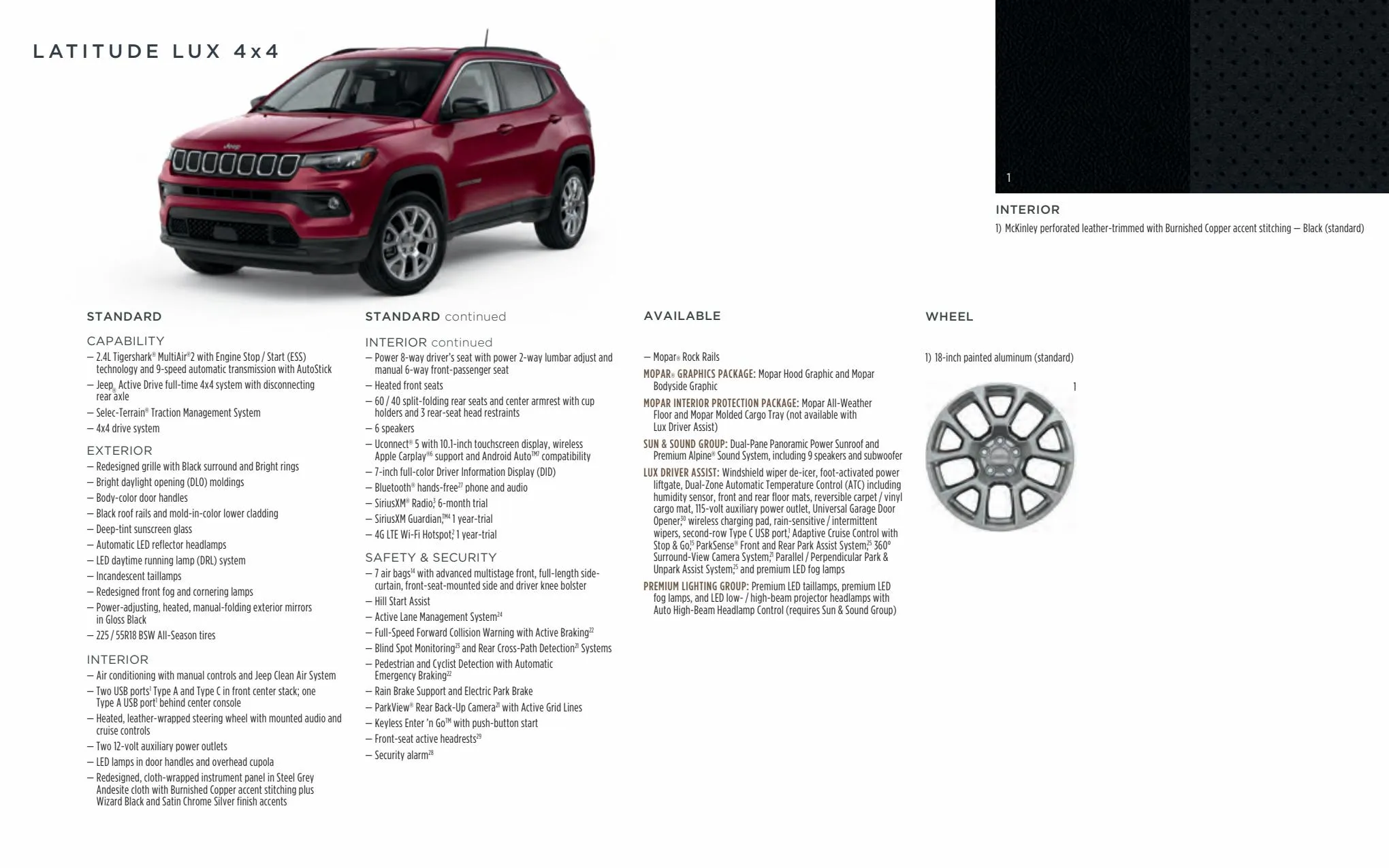 Catalogue 2022-Jeep-Compass-Catalog, page 00036