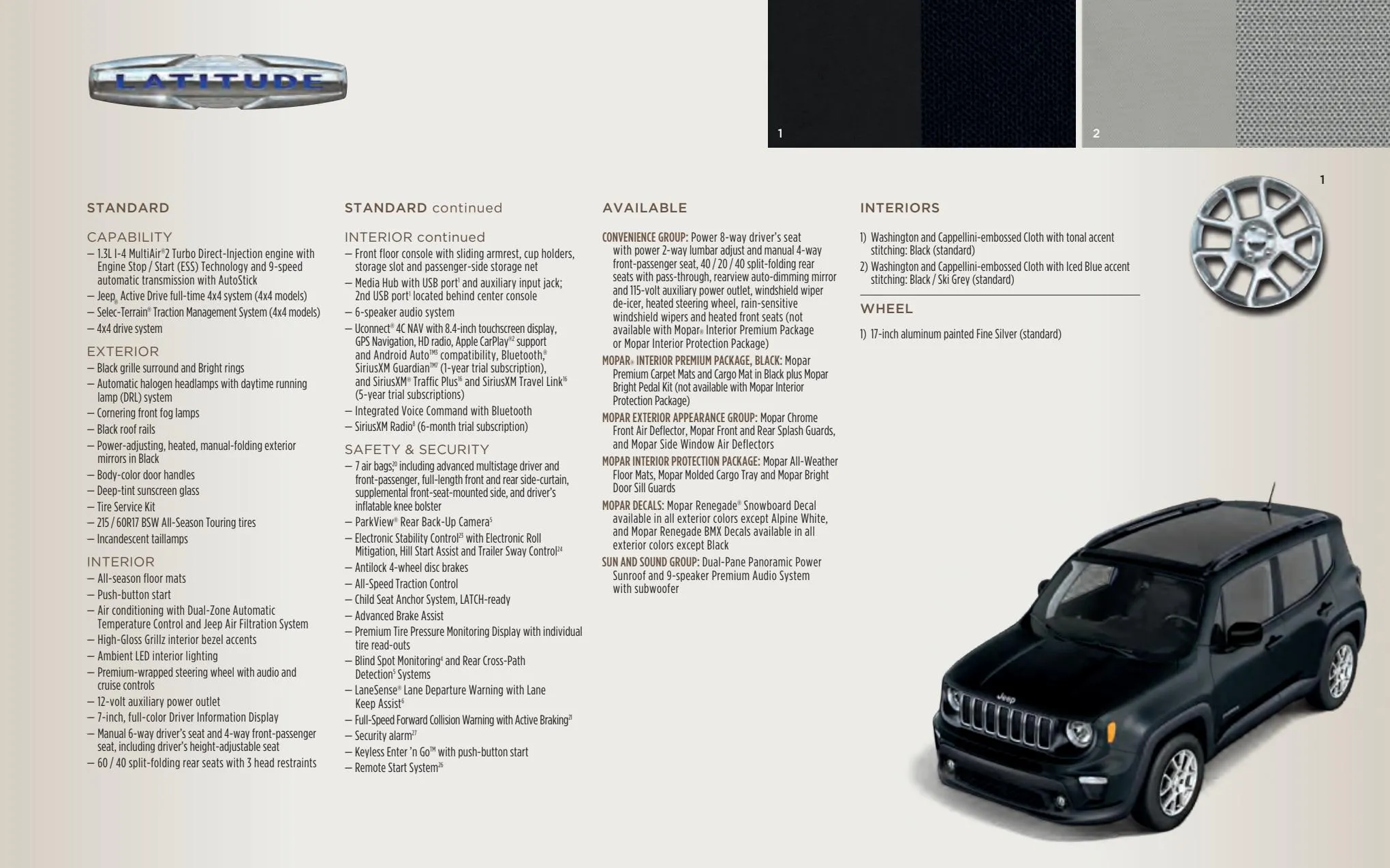 Catalogue 2022-Jeep-Renegade-Catalog, page 00027