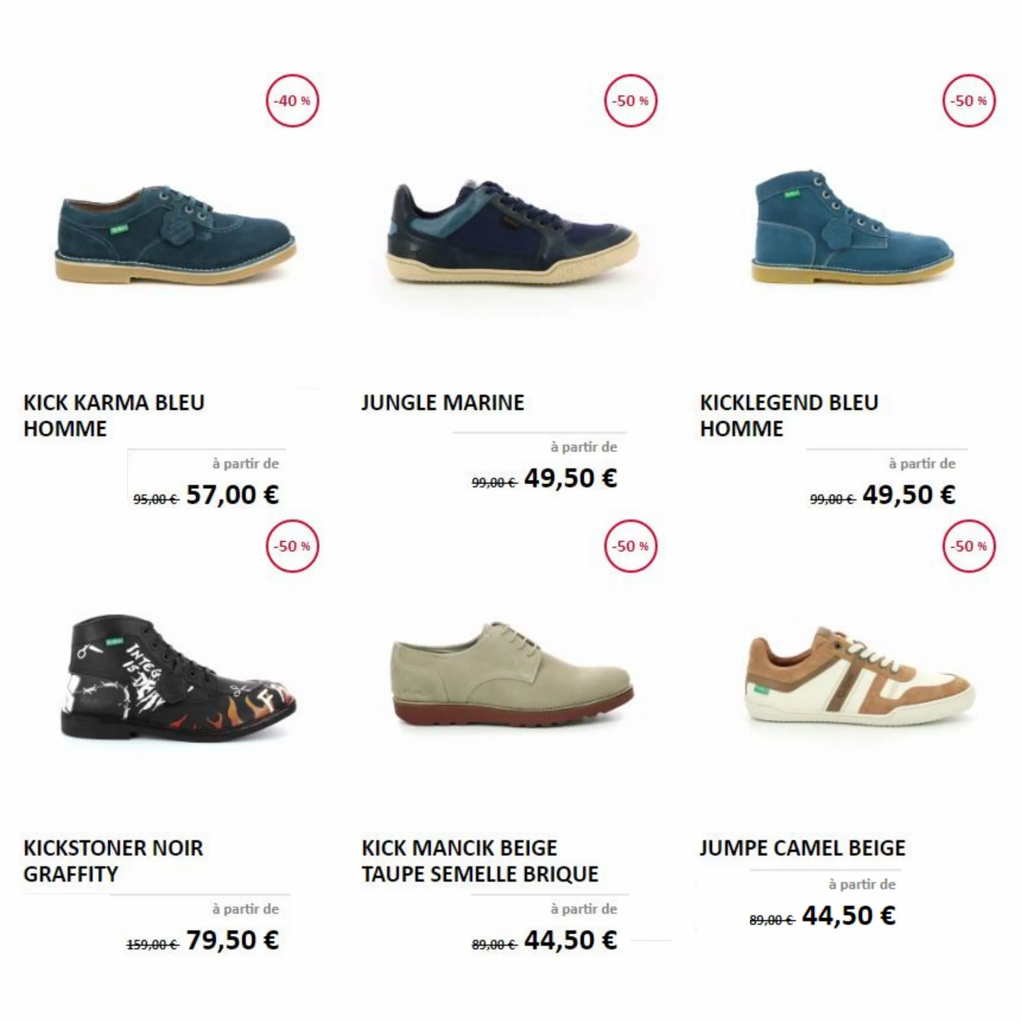 Catalogue Chaussures bon marché pour hommes, page 00008