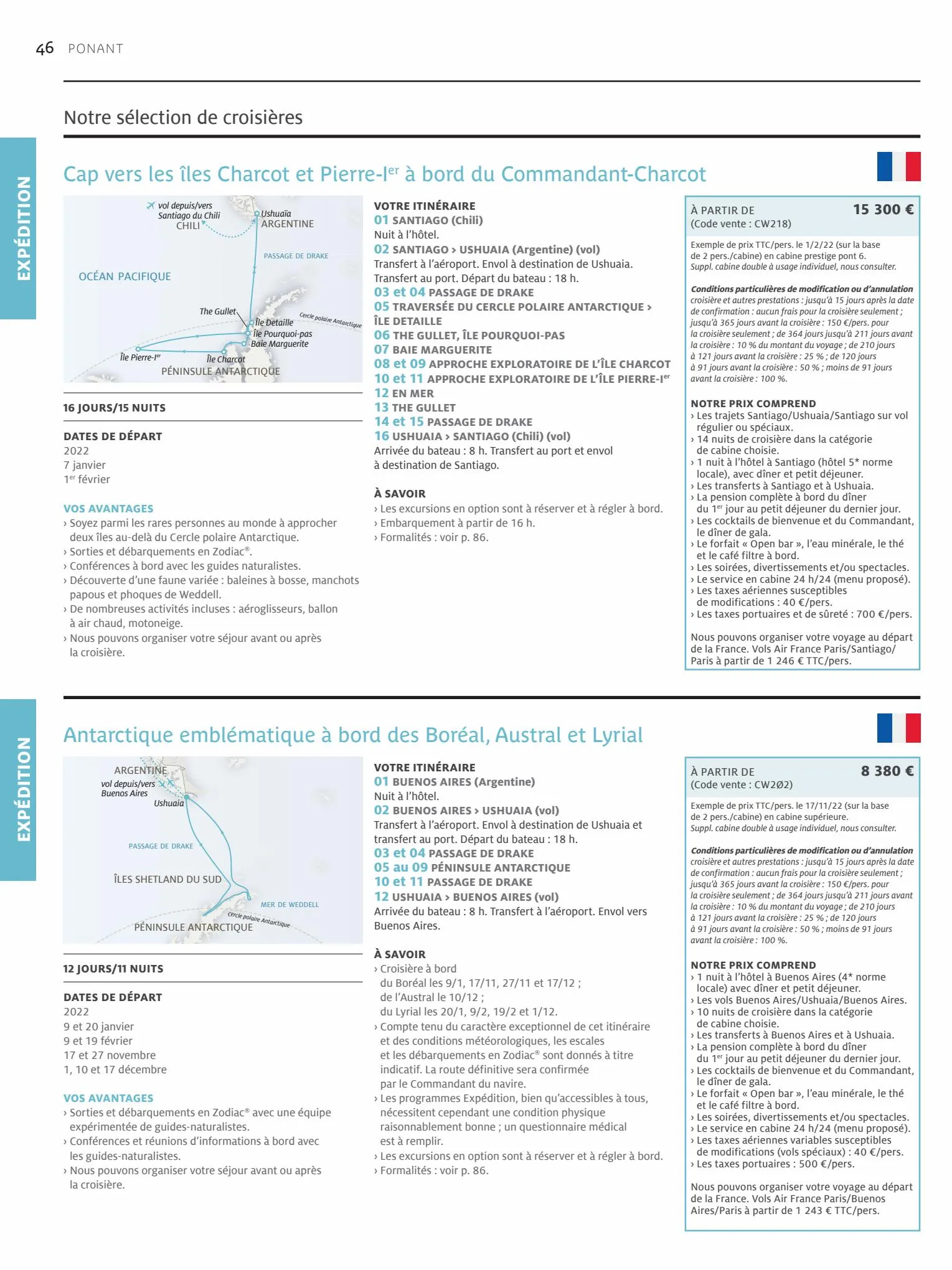 Catalogue Croisieres 2022-2023, page 00048