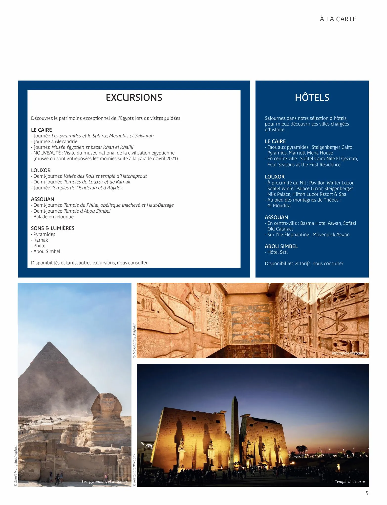 Catalogue Égypte, page 00007