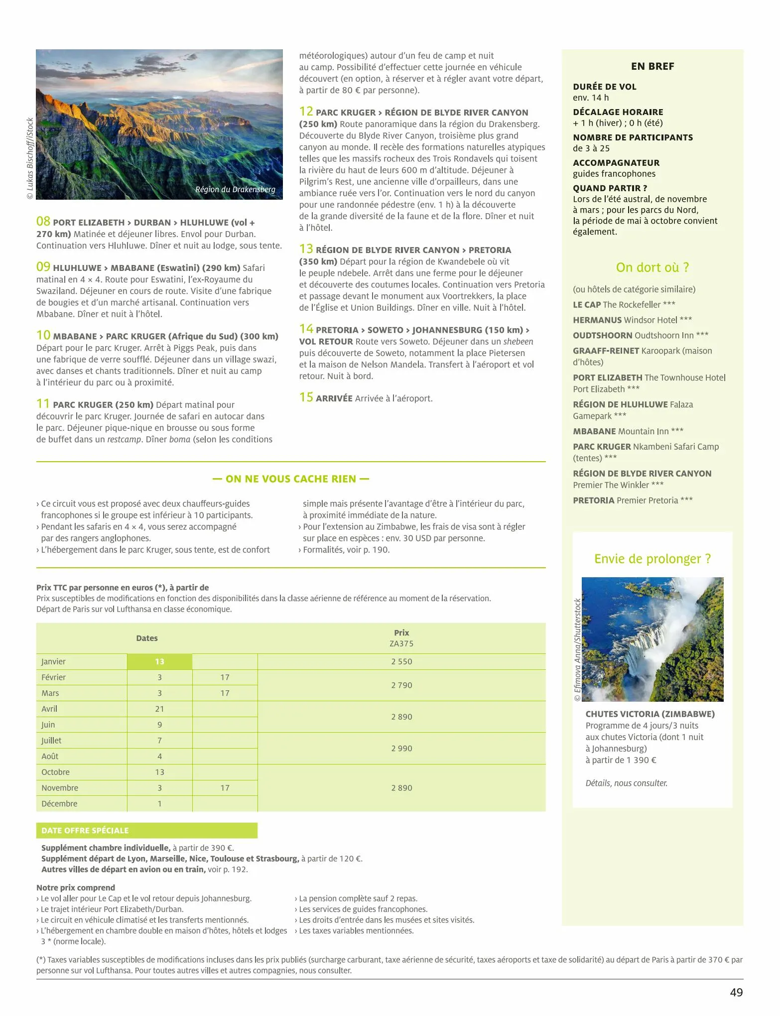 Catalogue CIRCUITS & AUTOTOURS 2023, page 00051