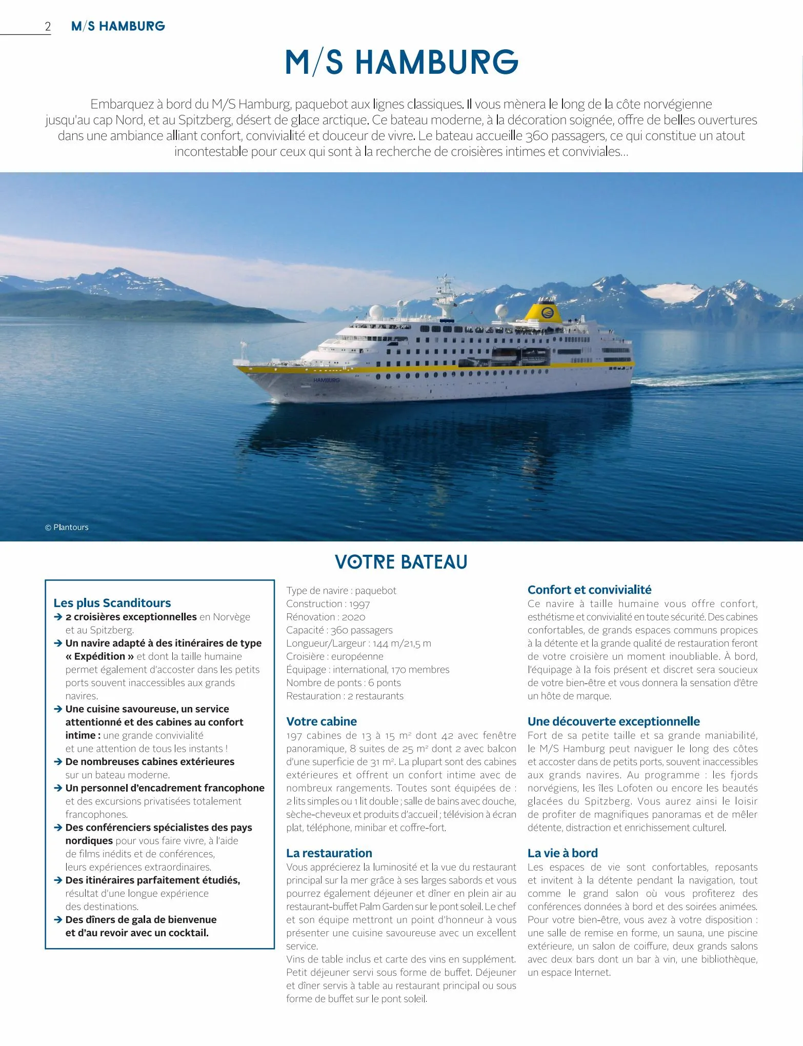 Catalogue Croisières Nordiques 2023, page 00004