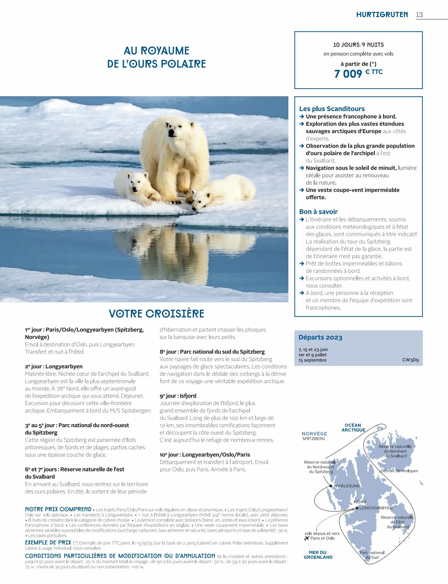 Catalogue Croisières Nordiques 2023, page 00015