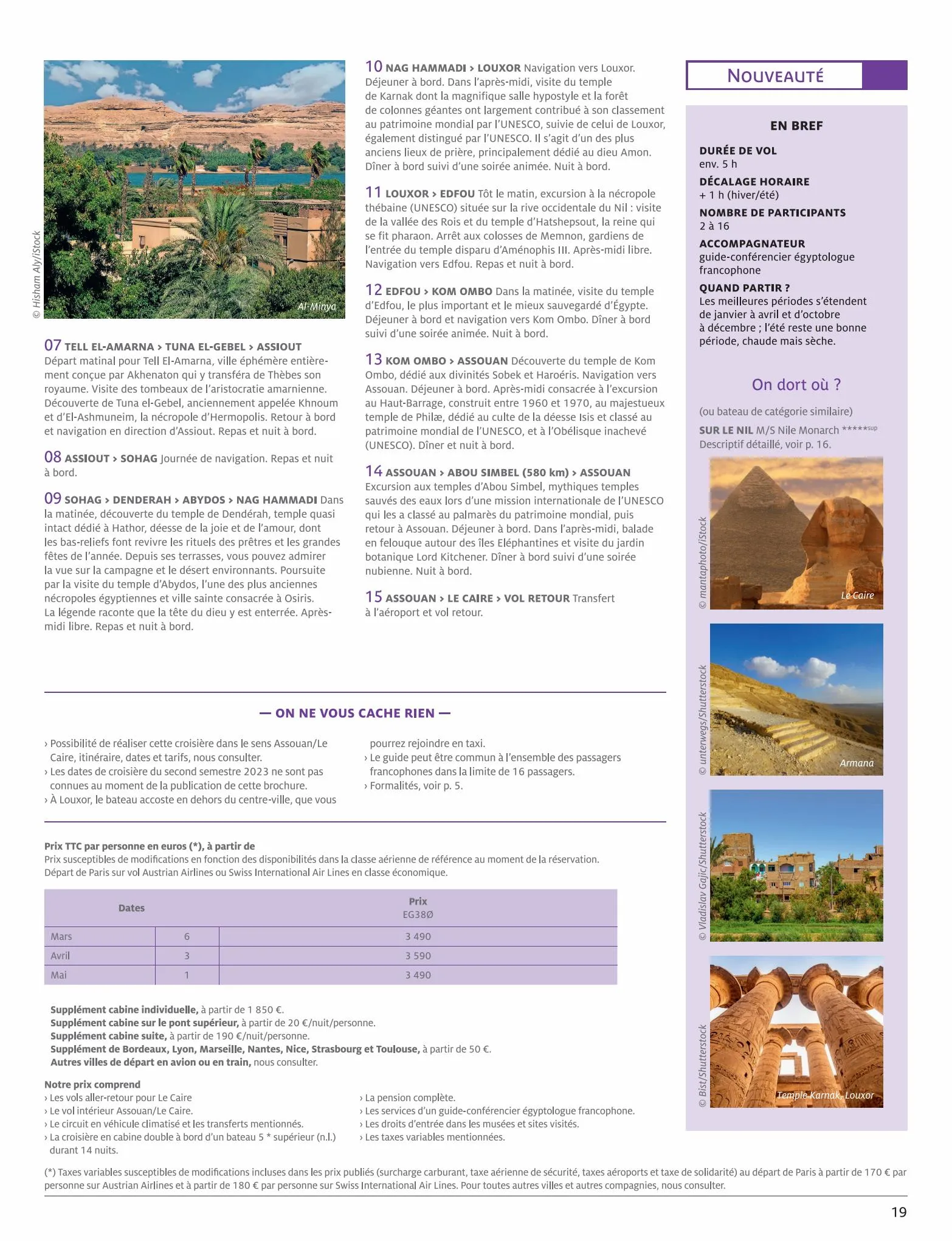 Catalogue Égypte 2023, page 00021