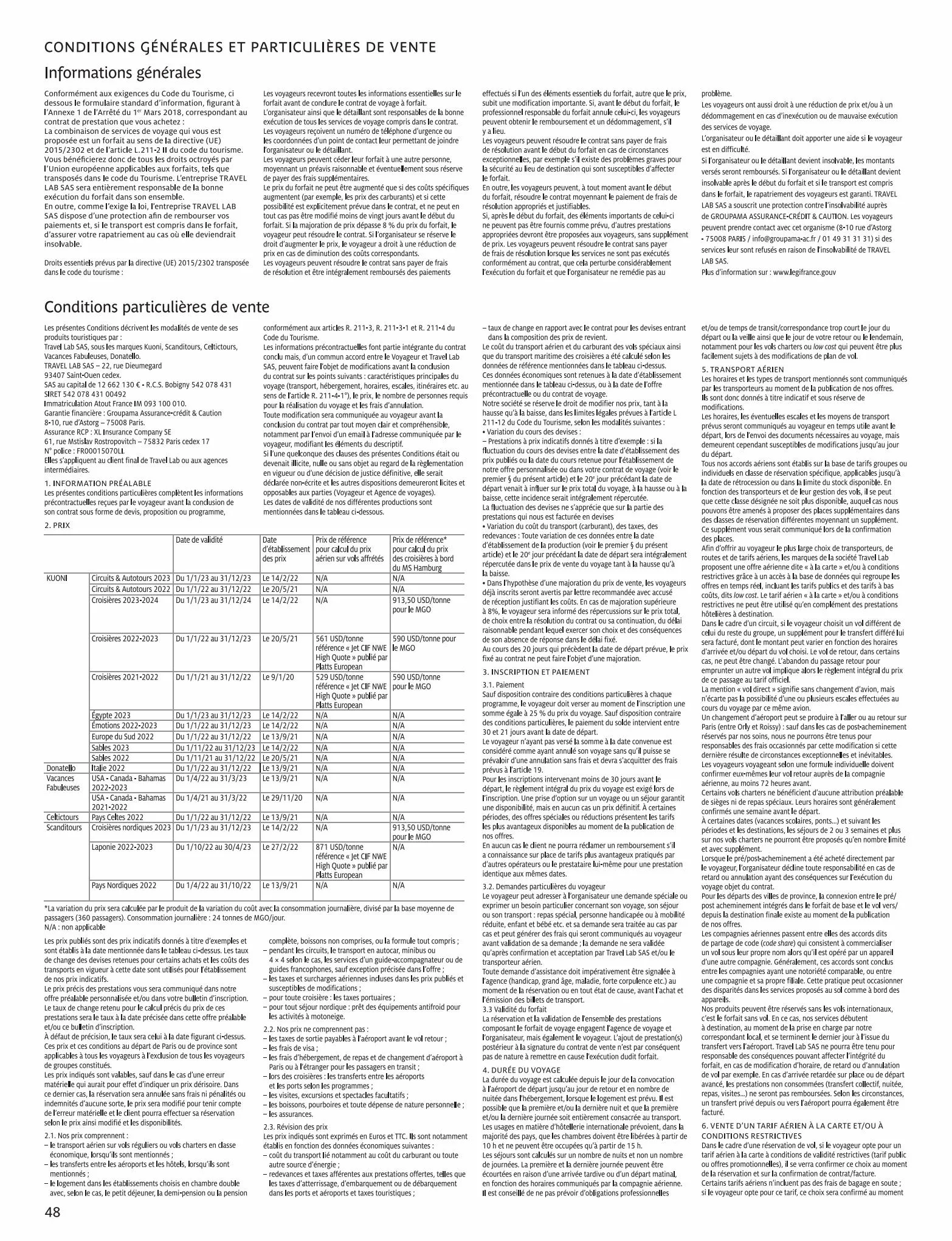 Catalogue Égypte 2023, page 00050