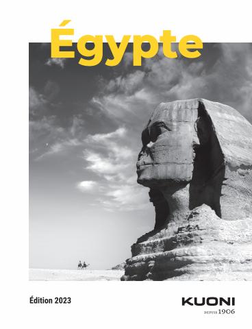 Catalogue Kuoni | Égypte 2023 | 08/12/2022 - 28/02/2023