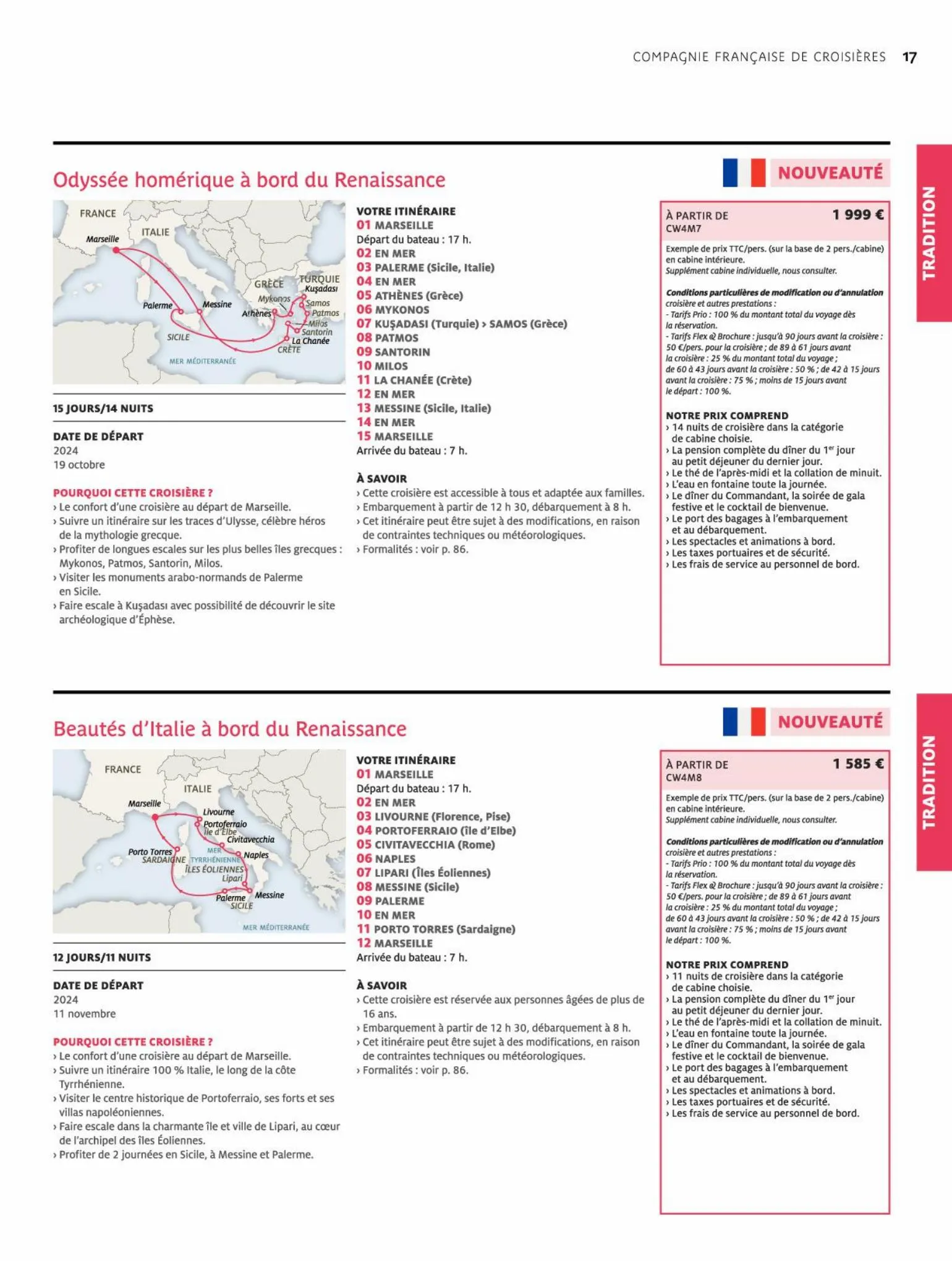 Catalogue Croisieres Kuoni 2024 2025, page 00019