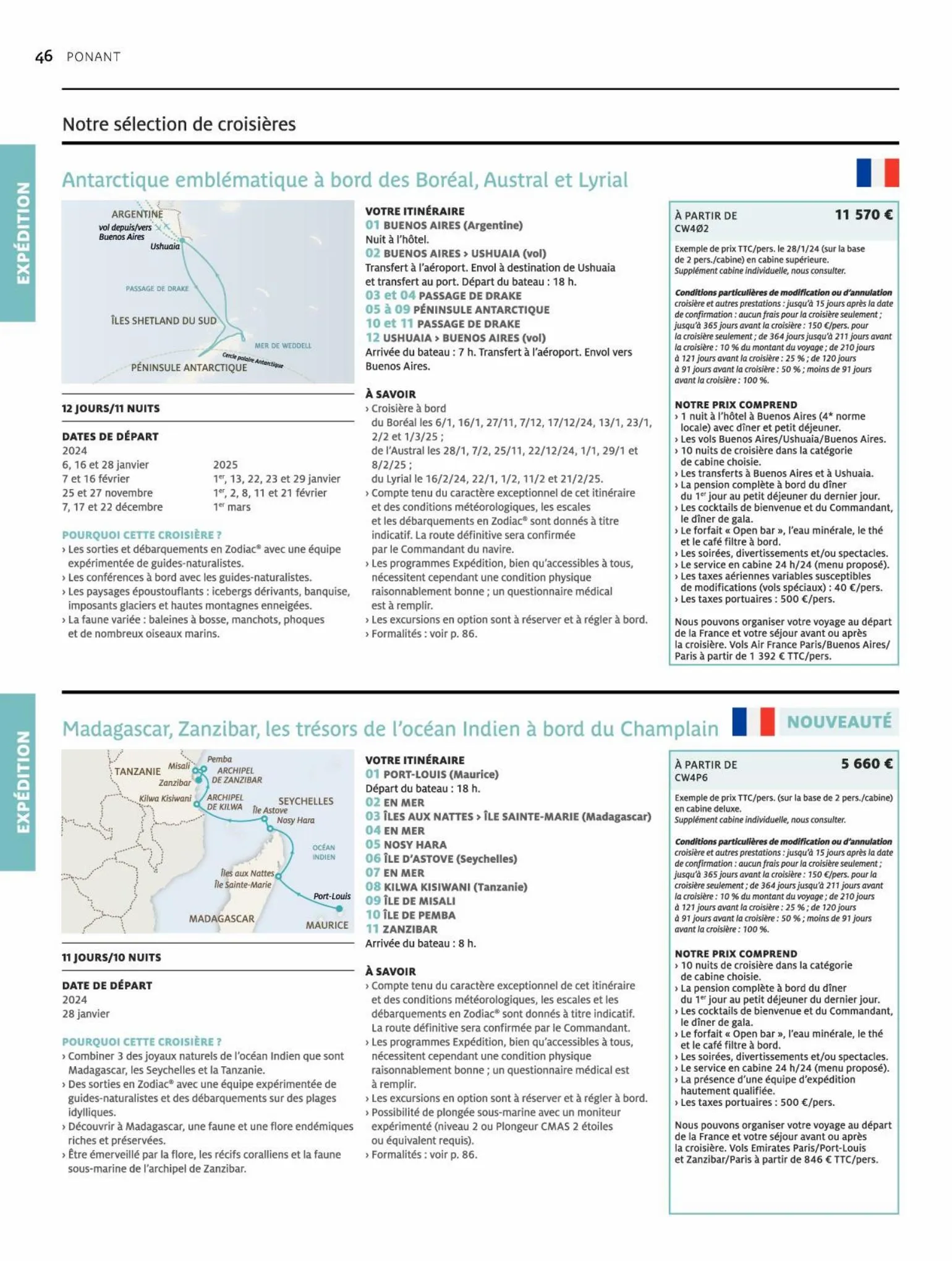 Catalogue Croisieres Kuoni 2024 2025, page 00048