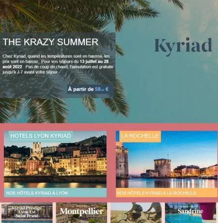 OFFRE THE KRAZY SUMMER